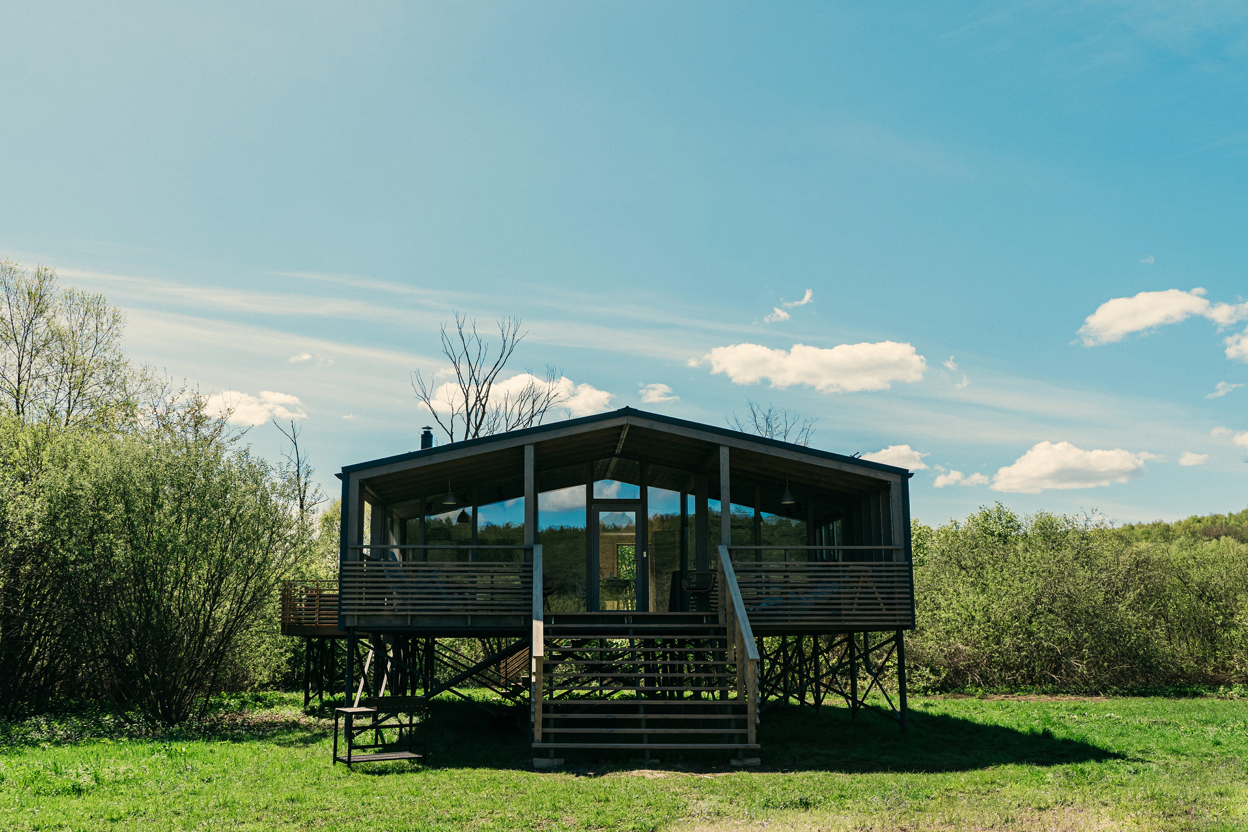 Атмосфера в Pineriver (зима/лето). Фото и видео для бизнеса Обнинск, Калуга, Москва
