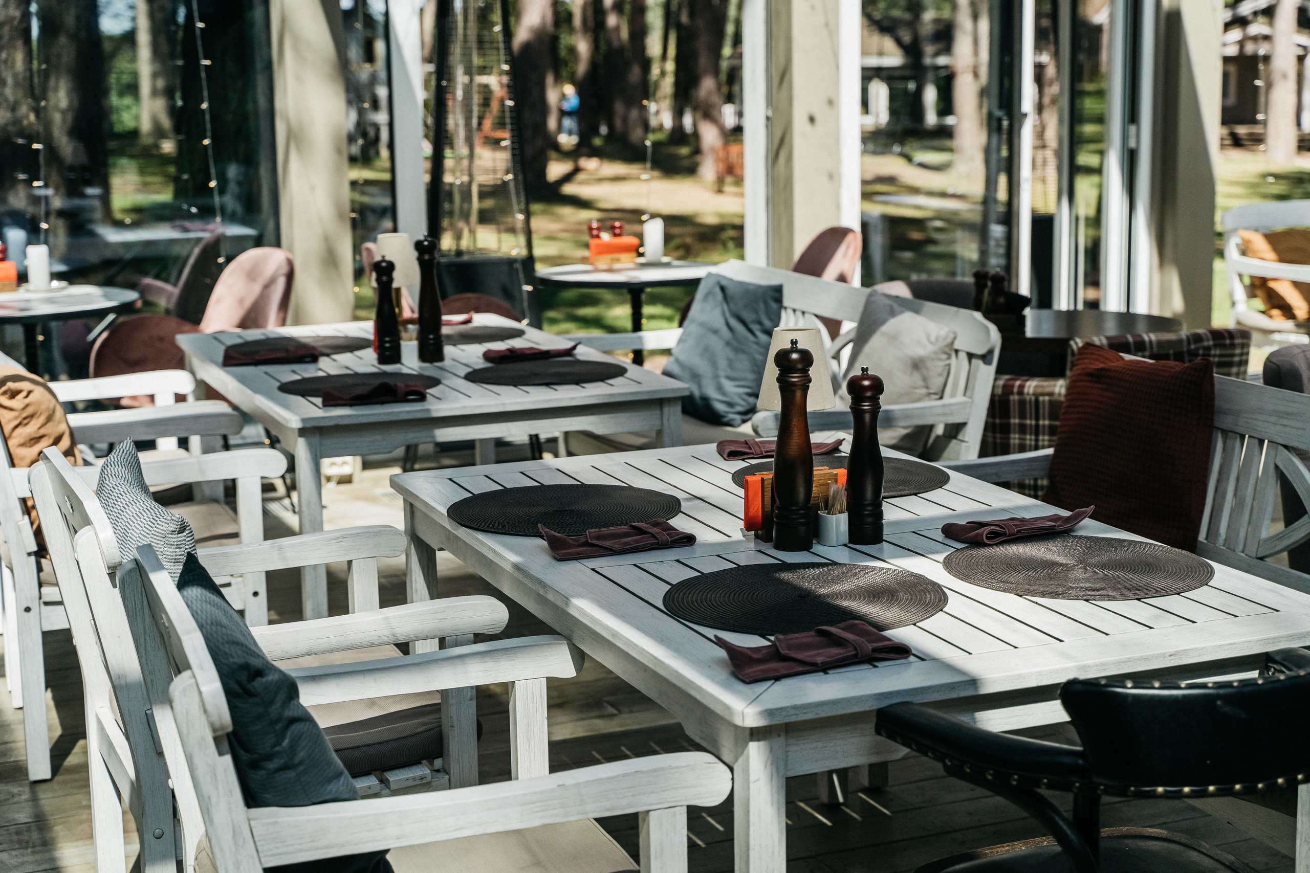 Атмосфера в Pineriver (зима/лето). Фото и видео для бизнеса Обнинск, Калуга, Москва