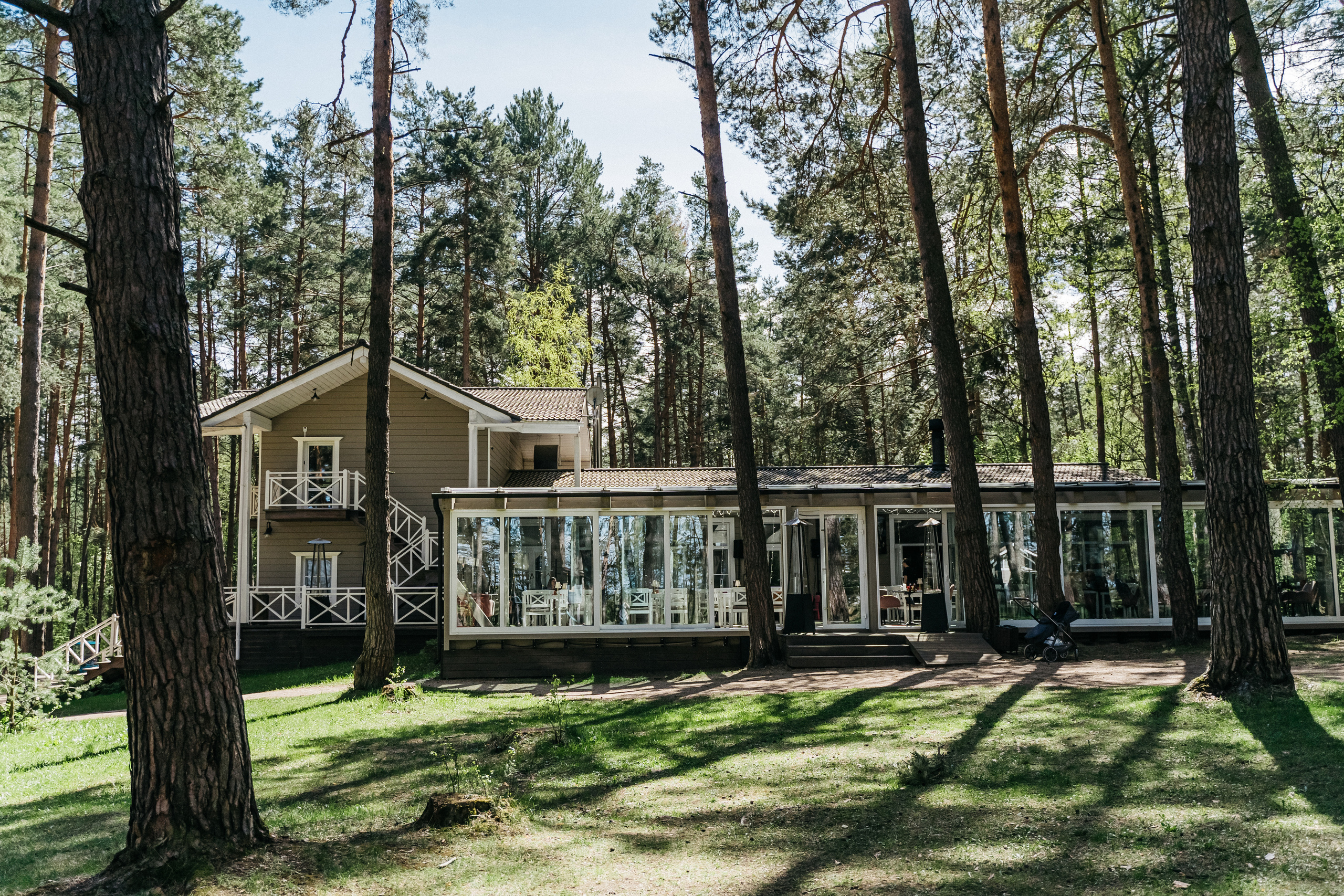 Атмосфера в Pineriver (зима/лето). Фото и видео для бизнеса Обнинск, Калуга, Москва