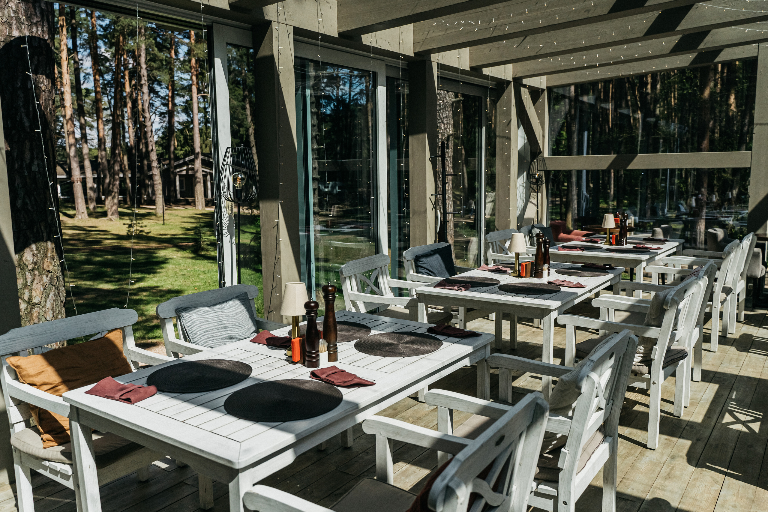 Атмосфера в Pineriver (зима/лето). Фото и видео для бизнеса Обнинск, Калуга, Москва