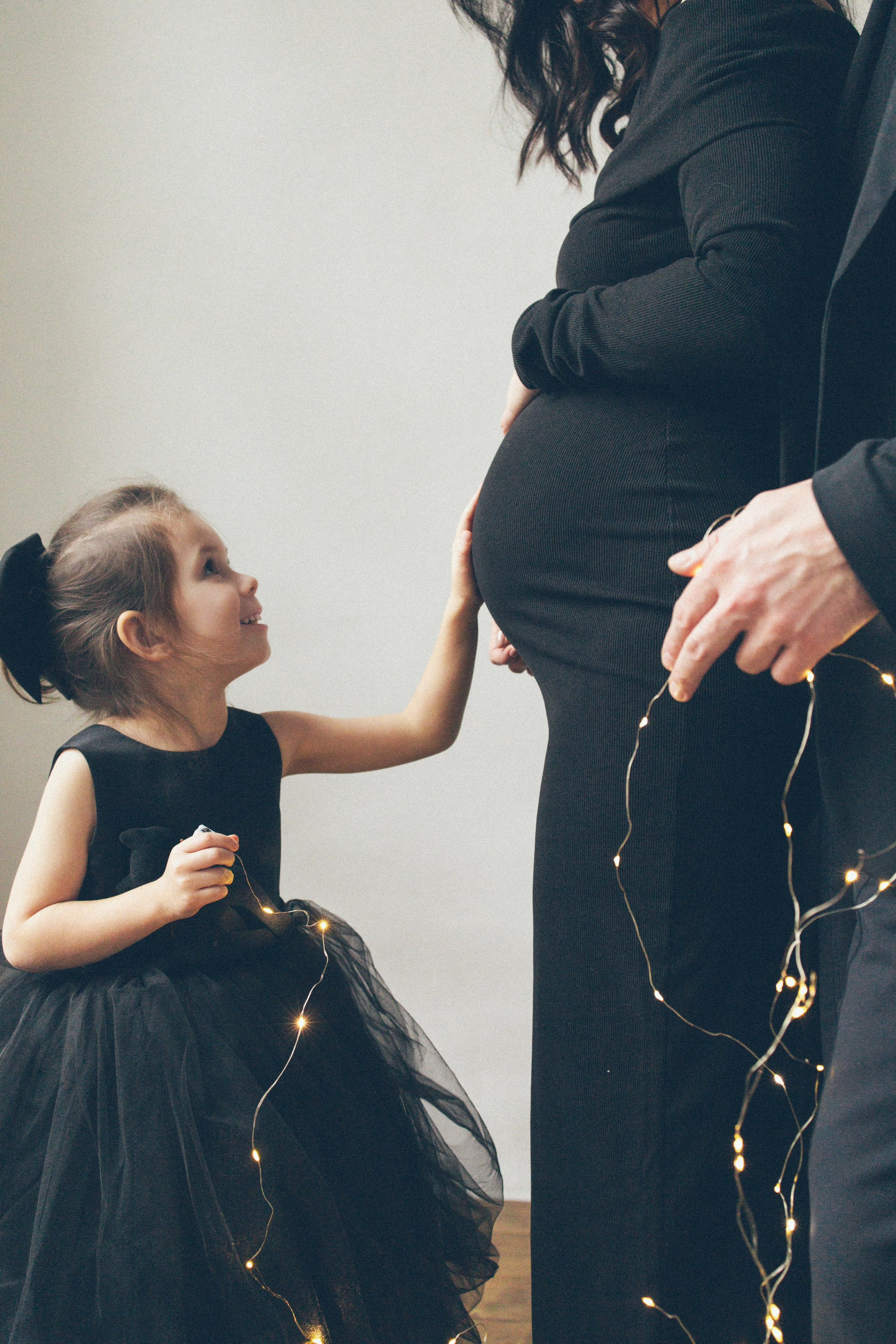 В черном. Детский семейный фотограф в Москве Светлана Микадзе