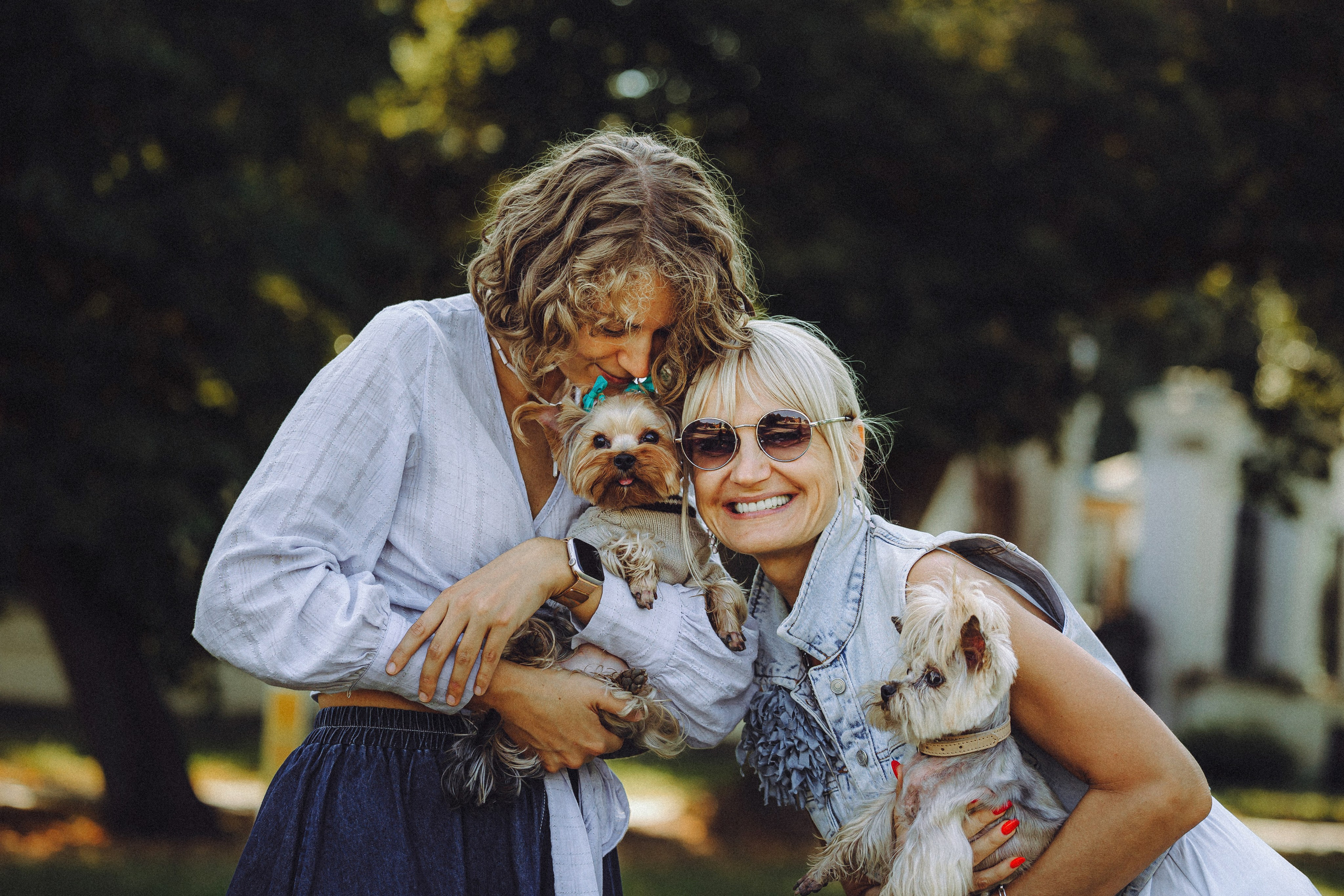 Дженни, Оливия и их семья