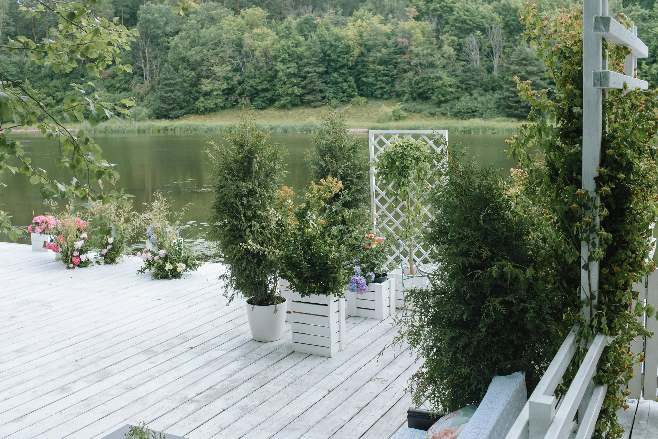 Ресторан Причал. Оформление свадеб, декор свадеб Вера Маркова, Москва