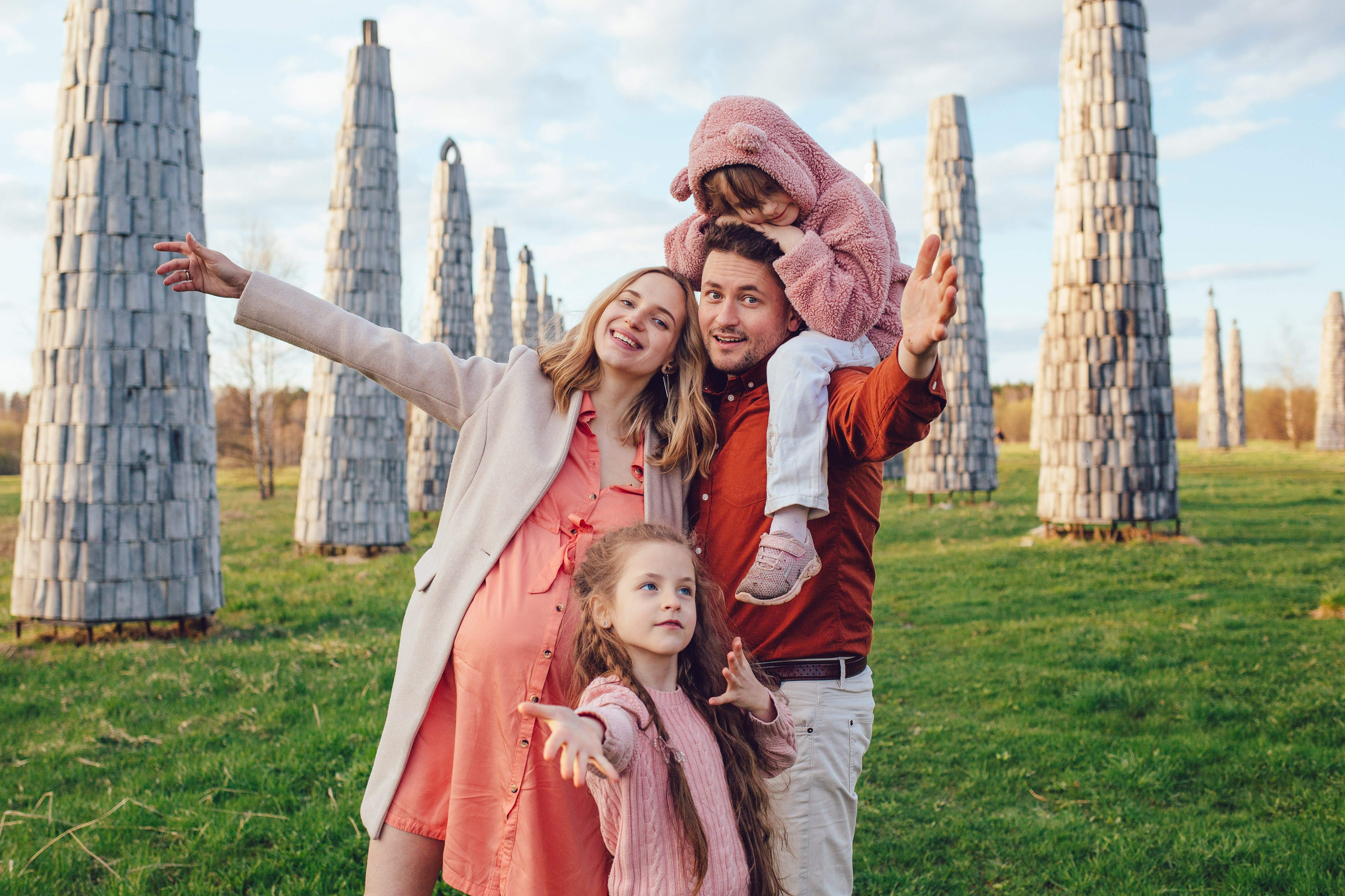 Дима, Аня, Тоня, Вера. Фотограф Георгий Нигматулин