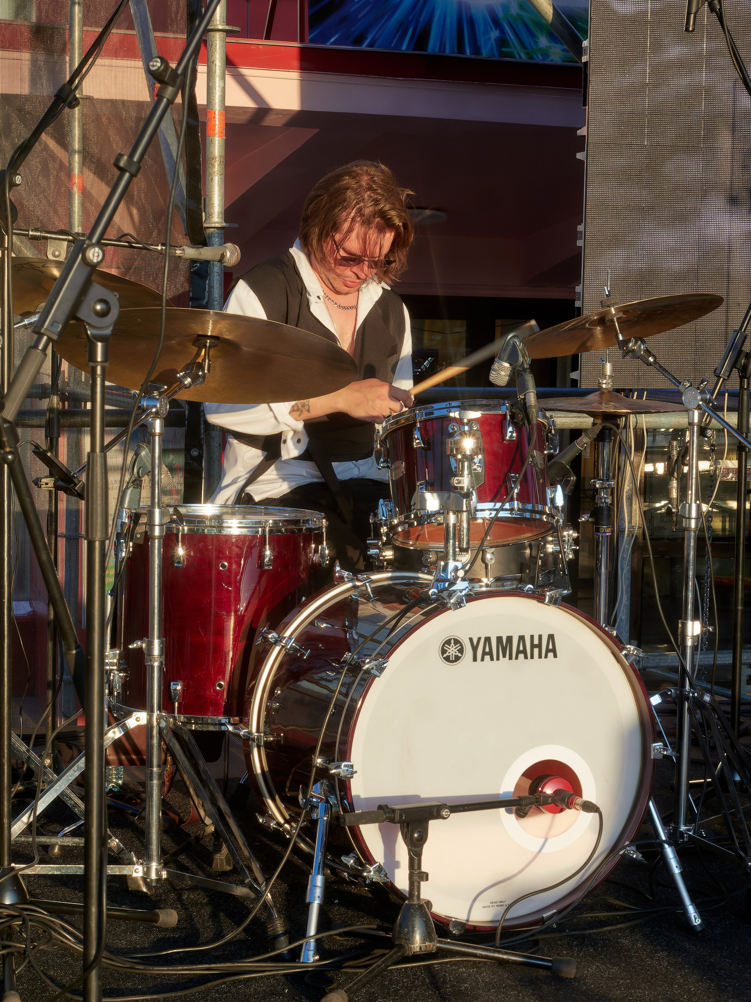 День города Айвазовский Оркестра и шоу барабанщиков. Семейный и детский фотограф в Междуреченск Олег Бамбульский