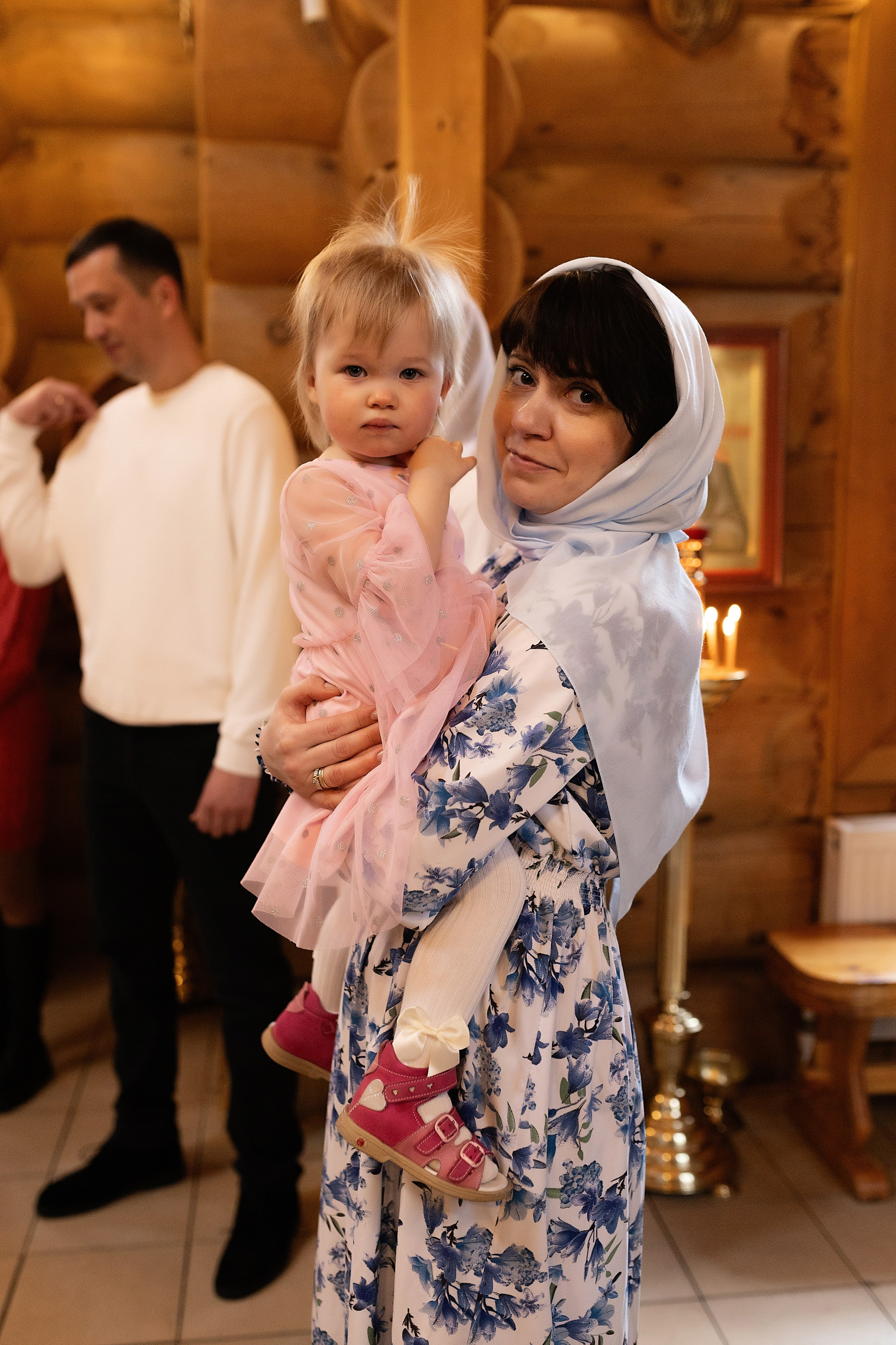 Таинство Крещения Ксении. Фотограф в Железнодорожном и Балашихе