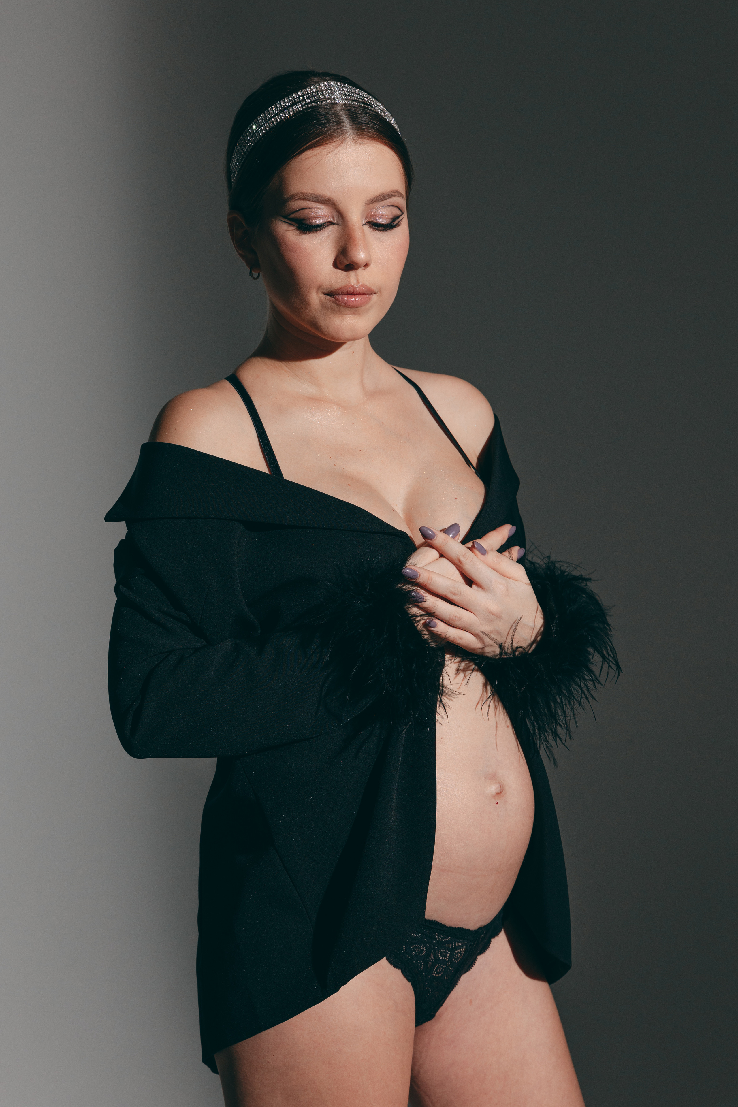 Саша, съёмка на циклораме. Семейный фотограф в Санкт-Петербурге Алиса Мохова