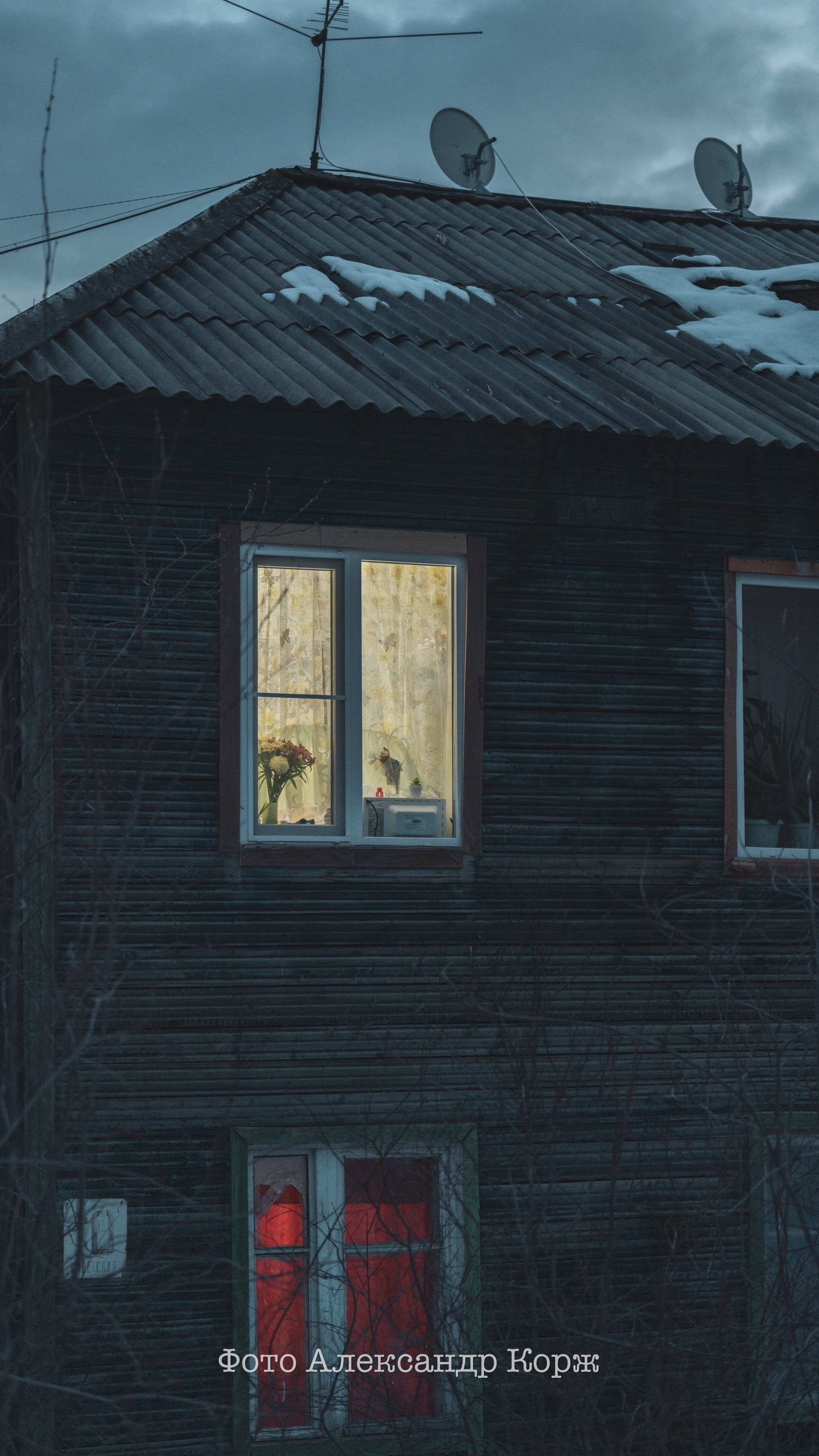 Вечерний Айхал, Фотографии Айхала. Фотографии и видеосъемка, Айхал, Удачный, Якутия. фотограф в Айхале