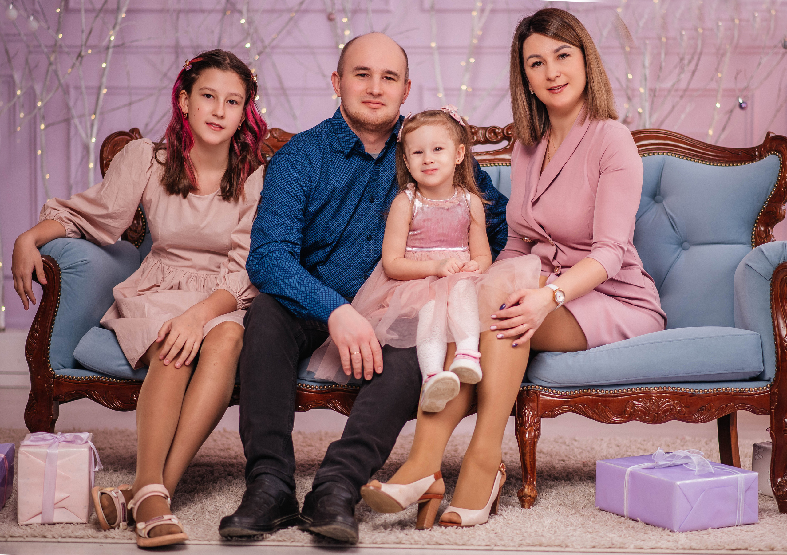 Новогодние фотосессии. Семейный фотограф в городе Сыктывкаре