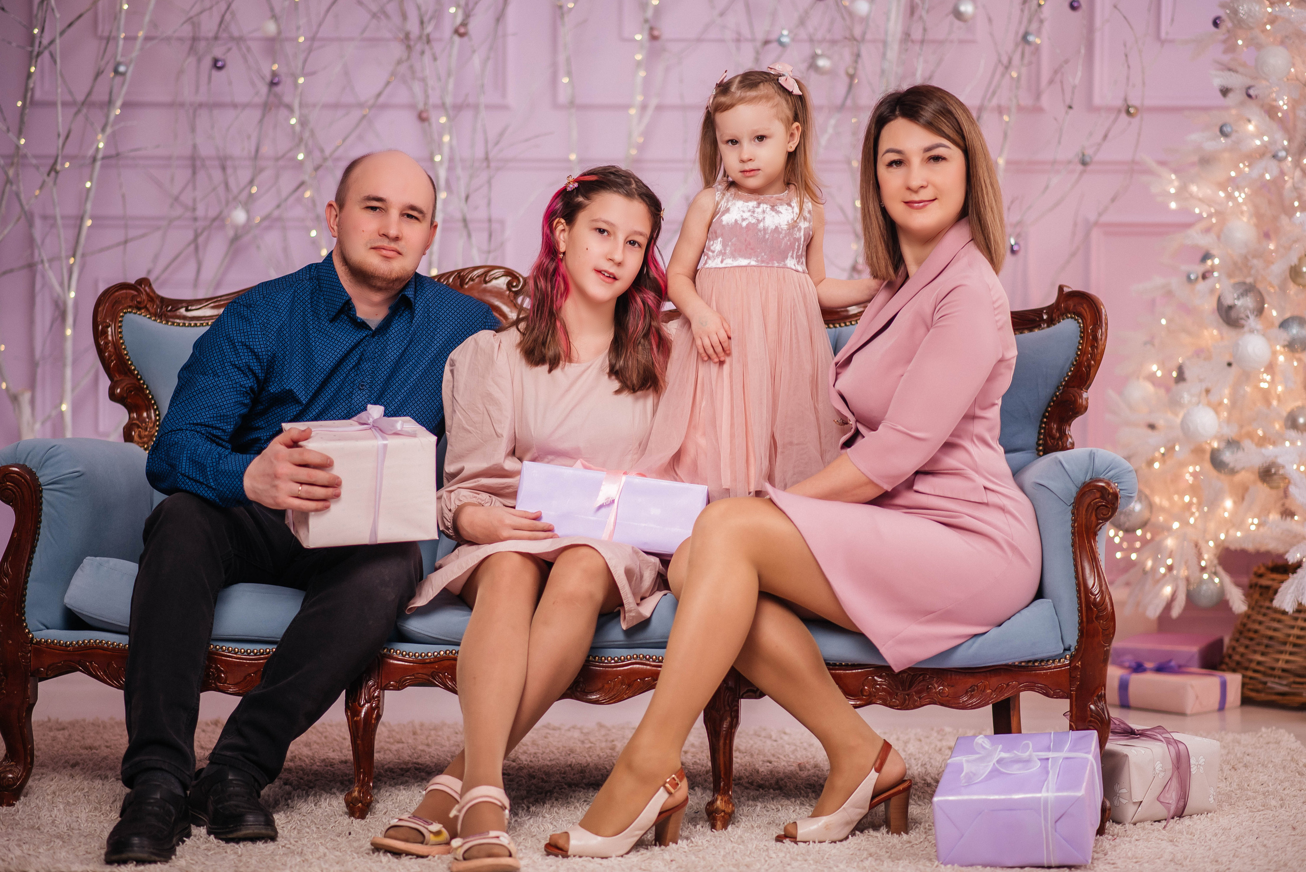 Новогодние фотосессии. Семейный фотограф в городе Сыктывкаре