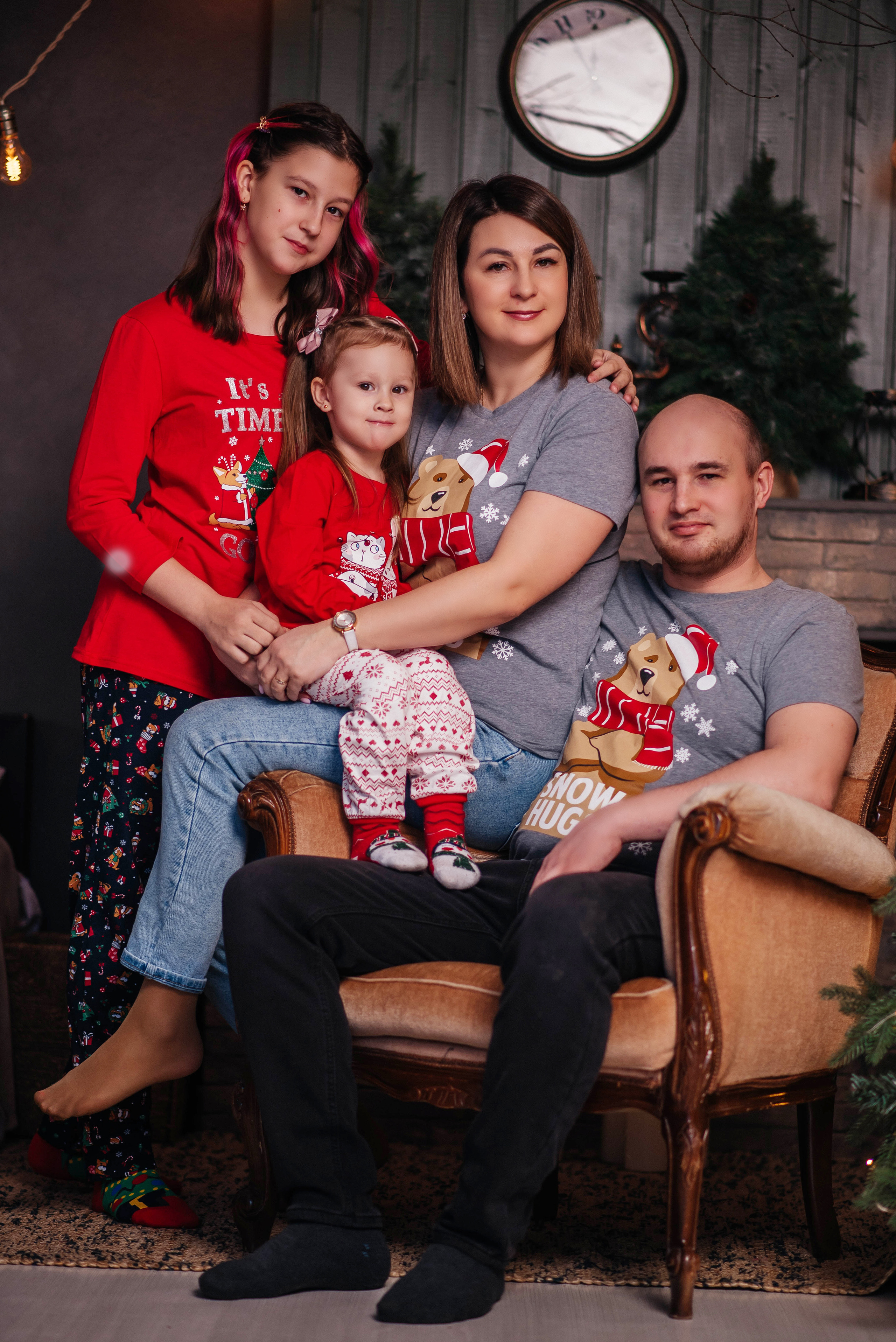 Новогодние фотосессии. Семейный фотограф в городе Сыктывкаре