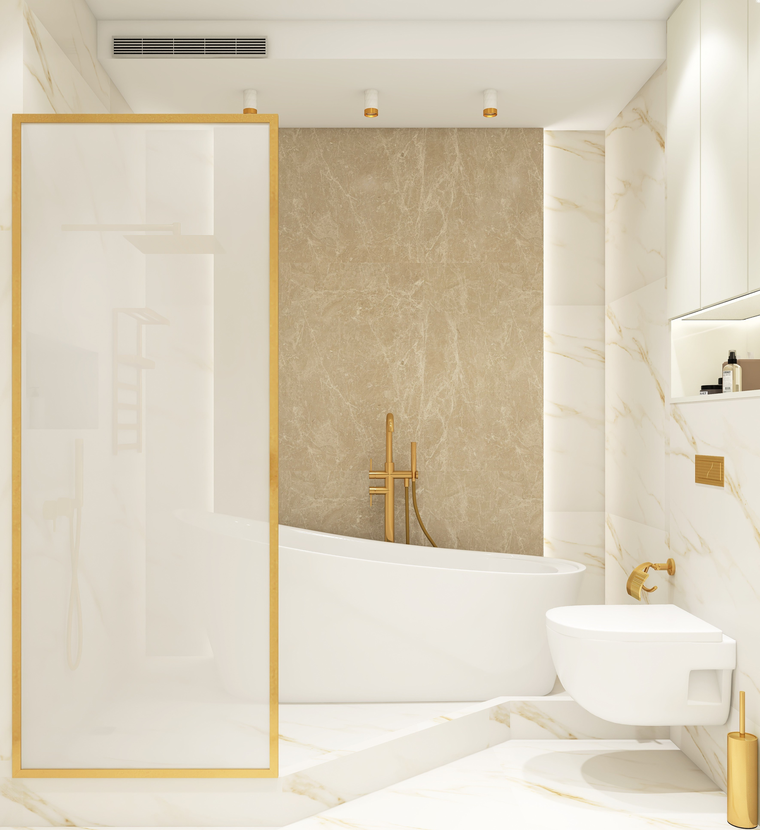 Дизайн-проект квартиры в ЖК «Нагатино I-Land». Главная