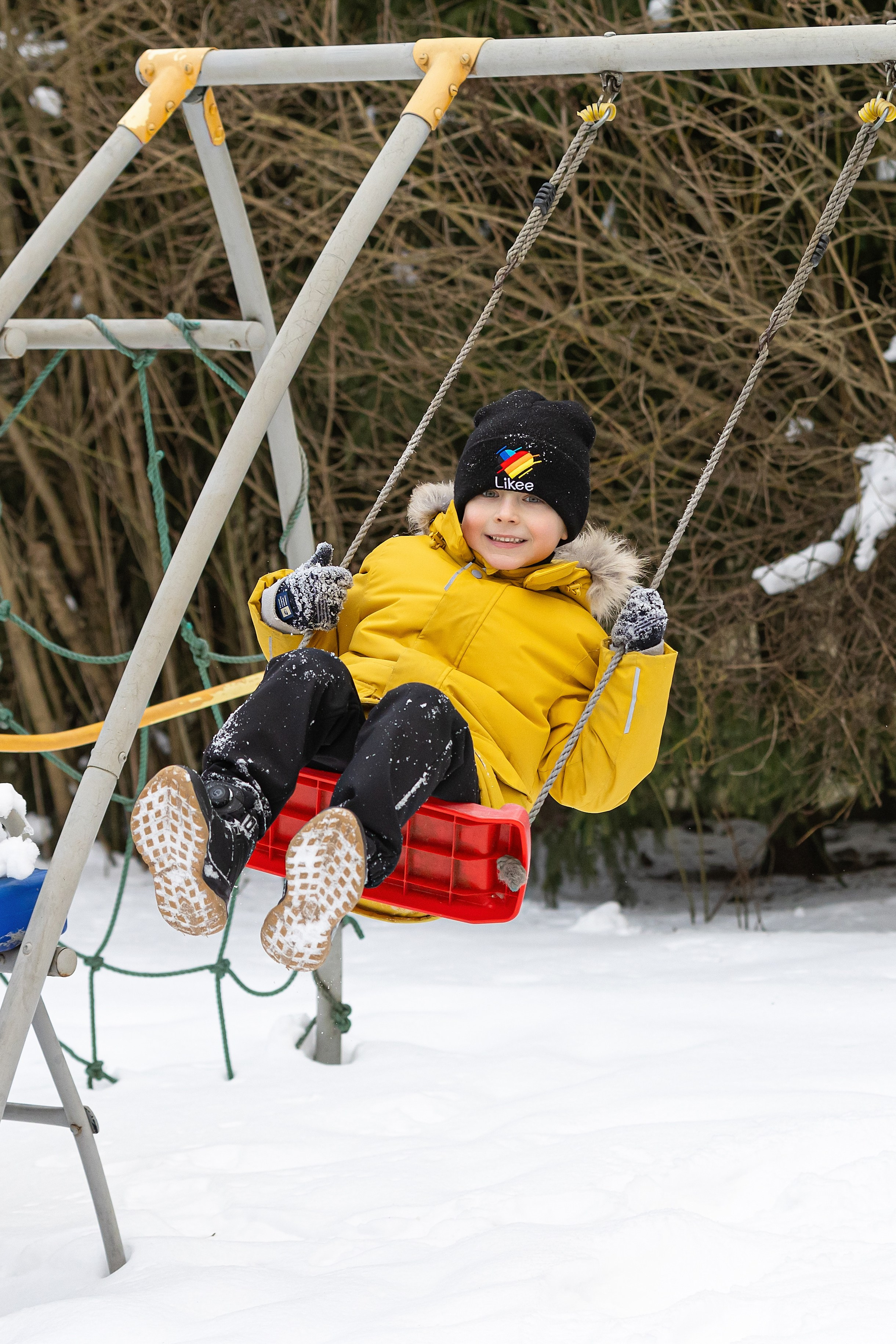 Зима в детском саду. Свадебный, семейный, детский фотограф в Санкт-Петербурге