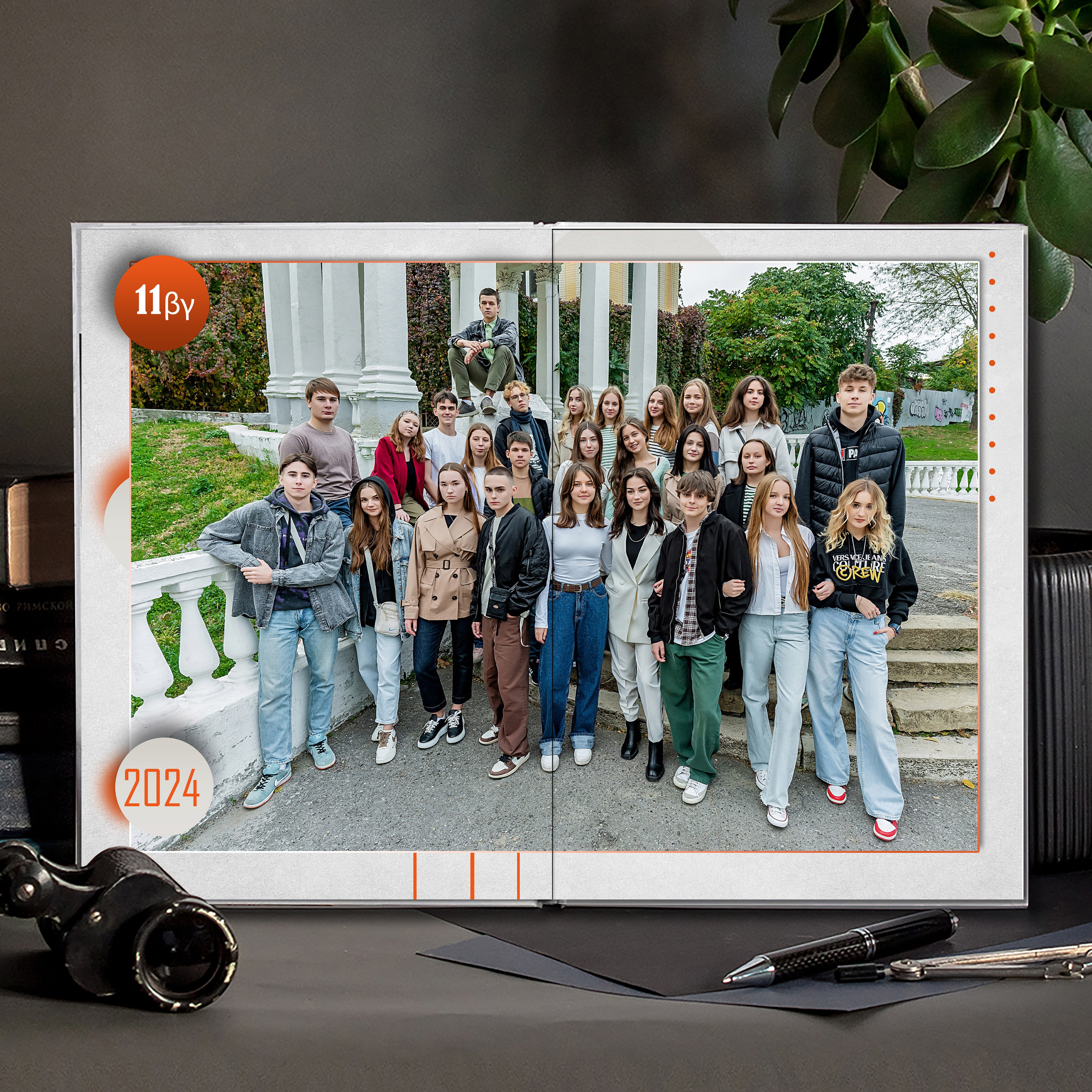 Выпускной альбом для выпускников школы (Дизайн № 235). Современные Выпускные Альбомы в Ростове-на-Дону