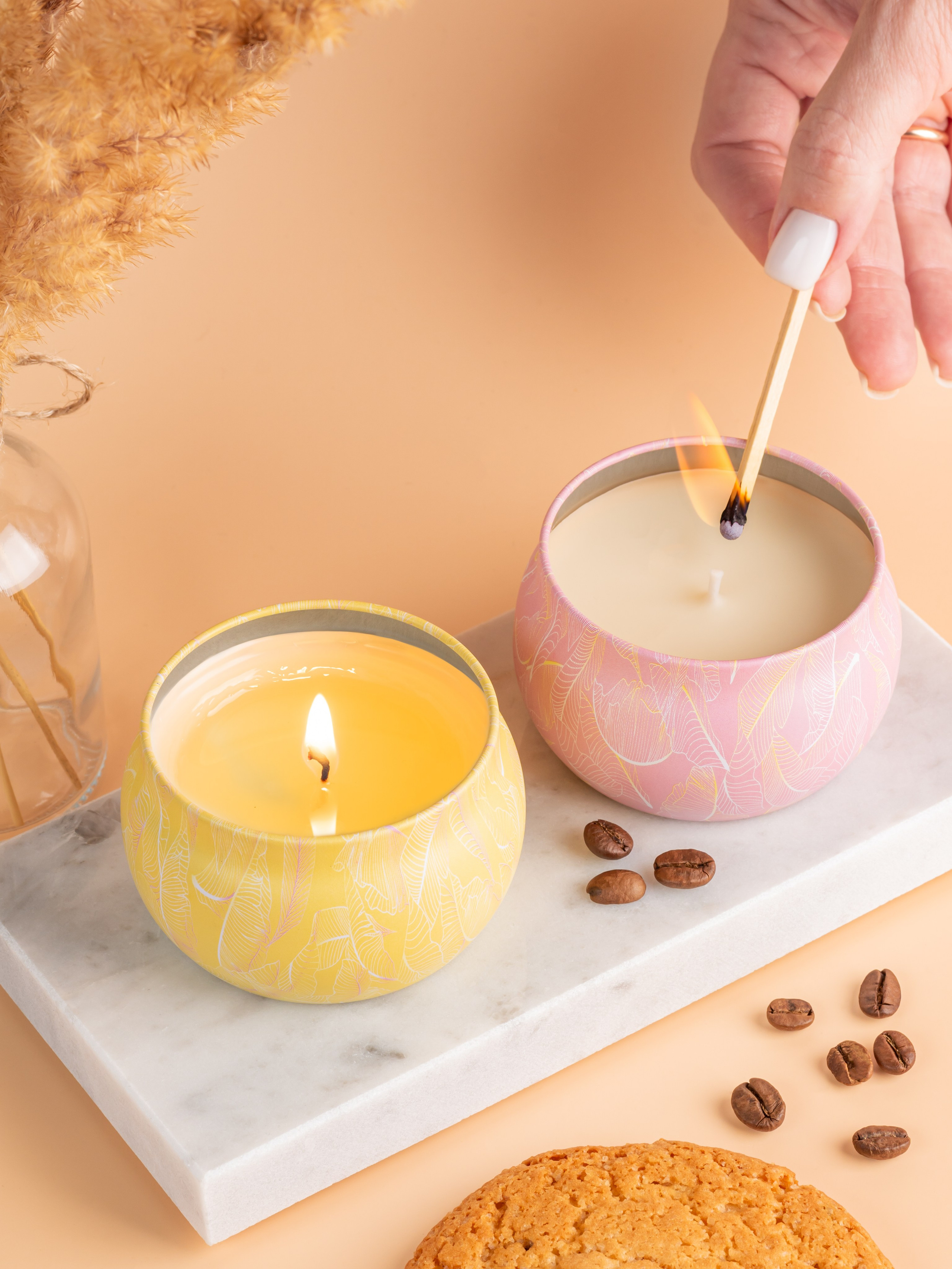 СВЕЧИ SENTED CANDLE. Предметная фотосъемка в г. Москва PREDMETKASTUDIO