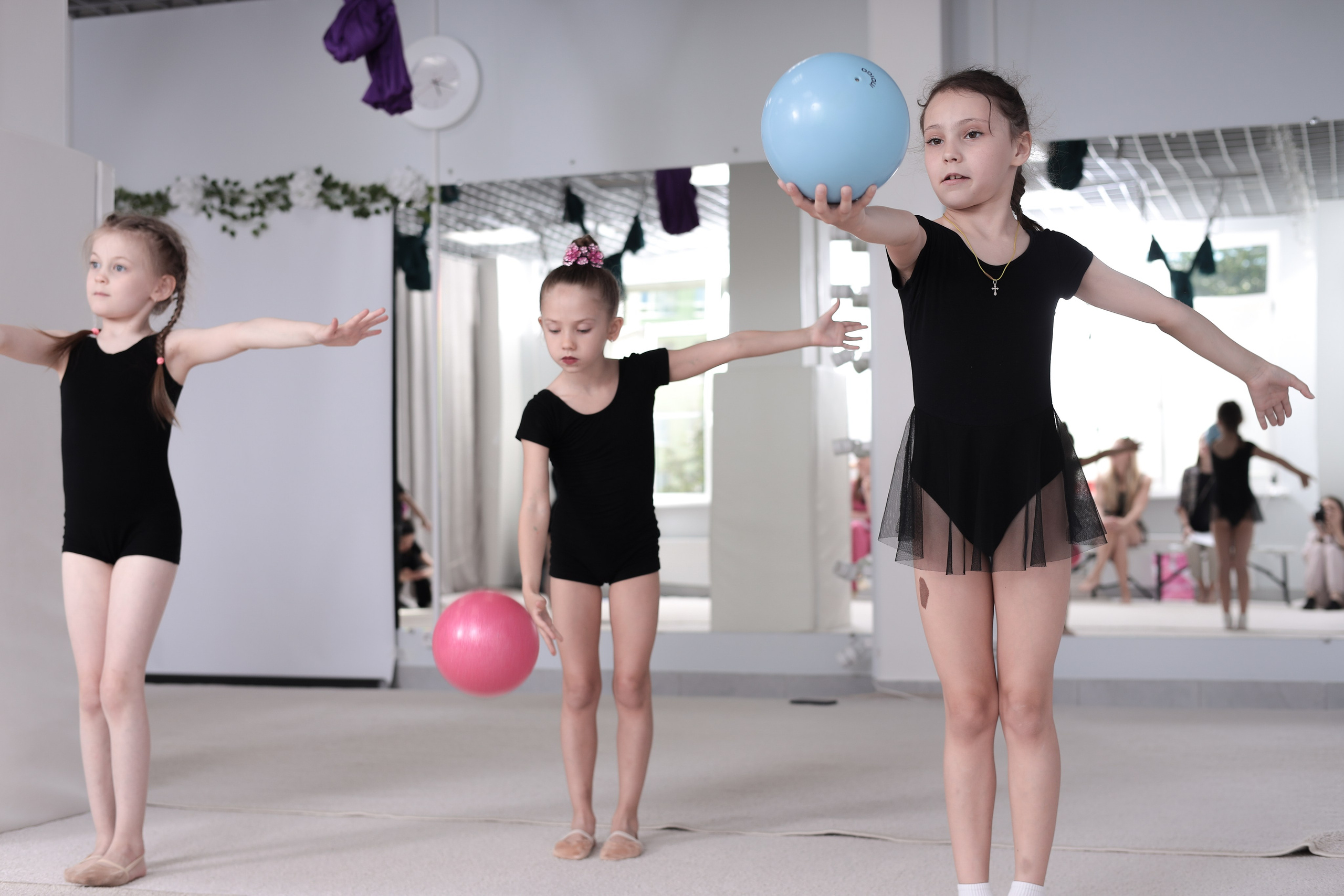 Открытый урок гимнастика. Фотограф Надршина Лилия