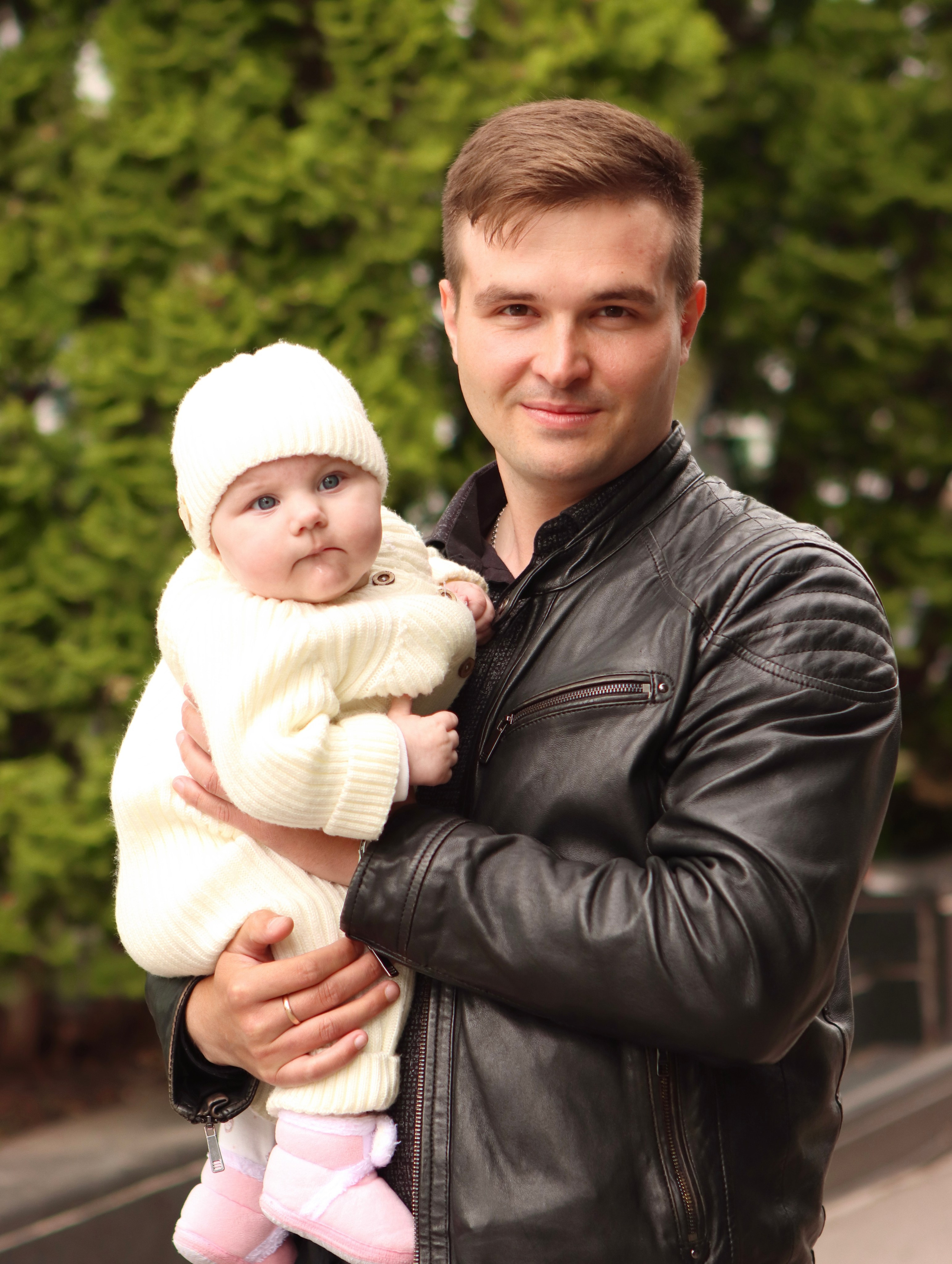 Анастасия и Вадим — крещение Виктории. Фотограф в Курске Смирнов Евгений