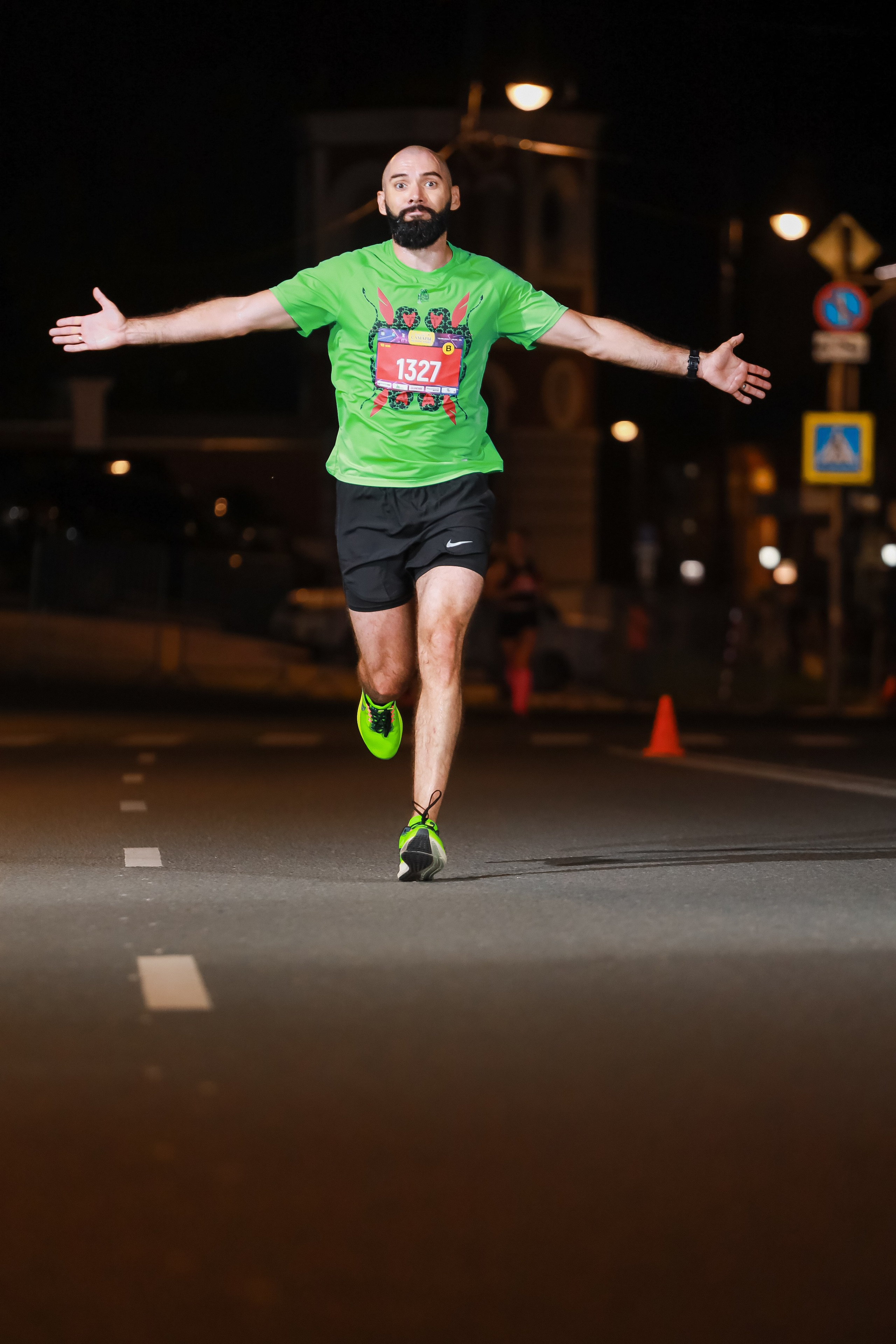 Ночной Марафон «Огни Самары». Фотограф в Самаре Максим Тырин