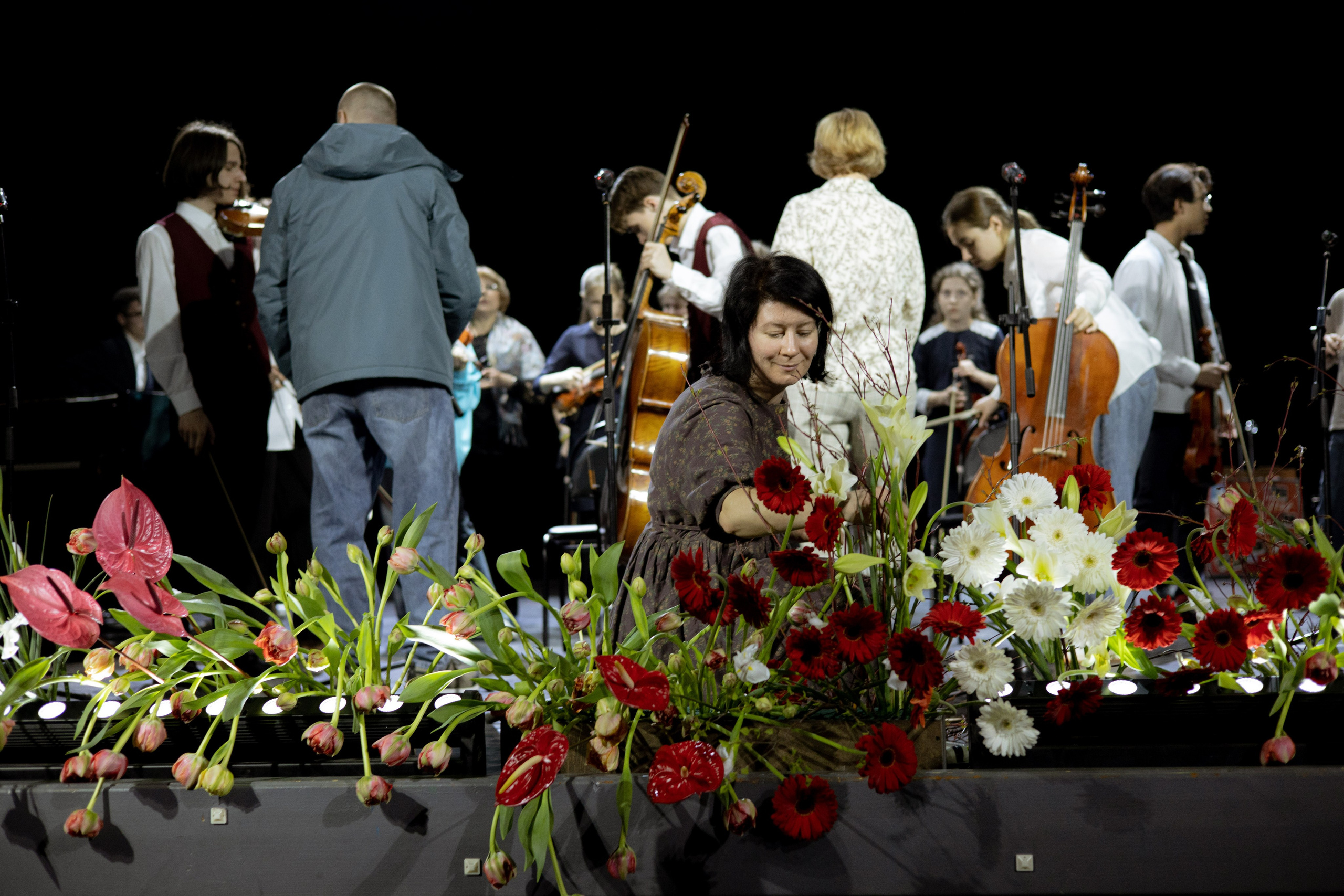 Оформление Отчетного концерта Музыкальной школы Глазунова. Оформление свадеб, декор свадеб Вера Маркова, Москва