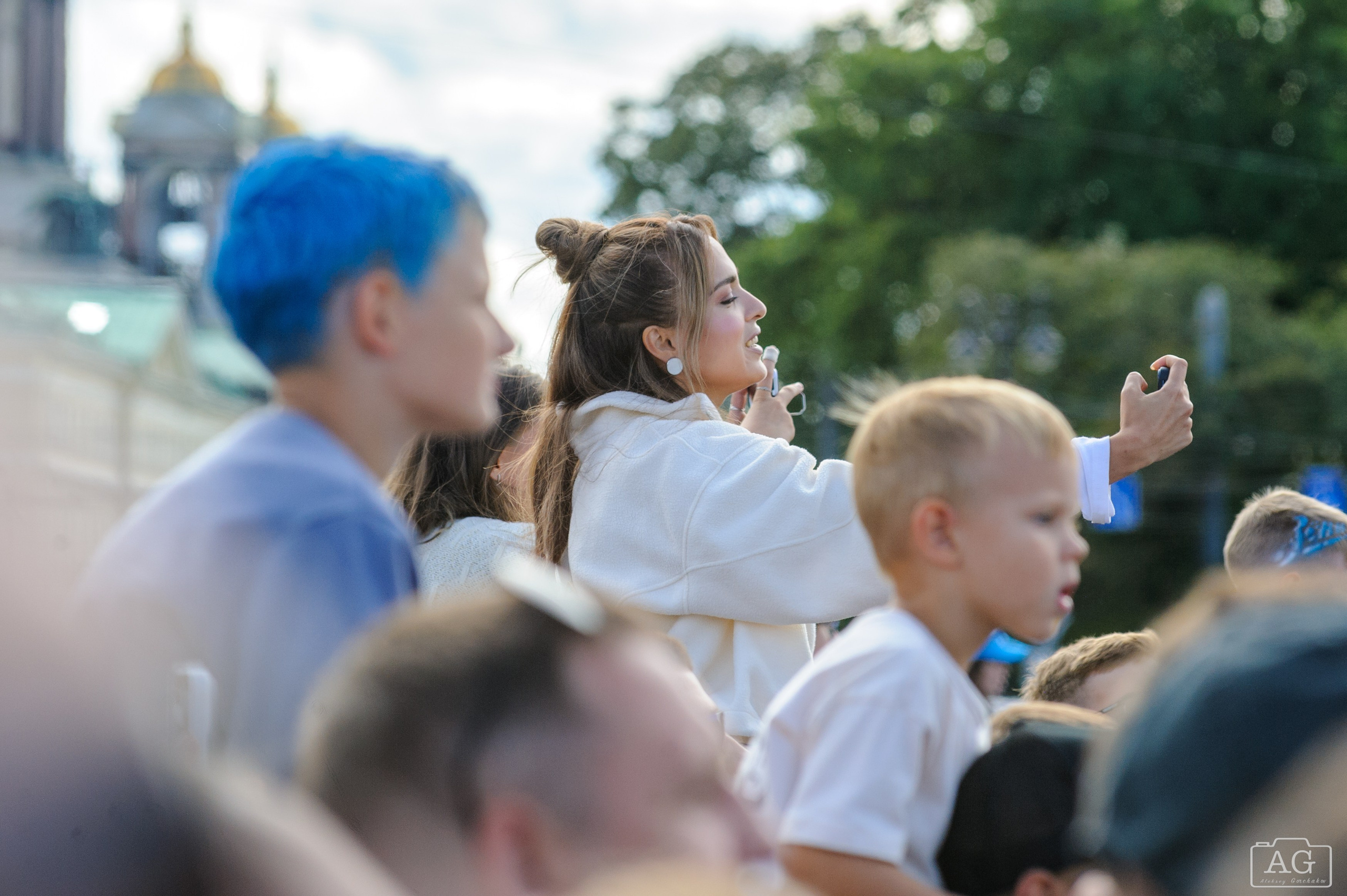 Открытая тренировка ФК «Зенит». Алексей Горчаков. Фотограф на ваш праздник