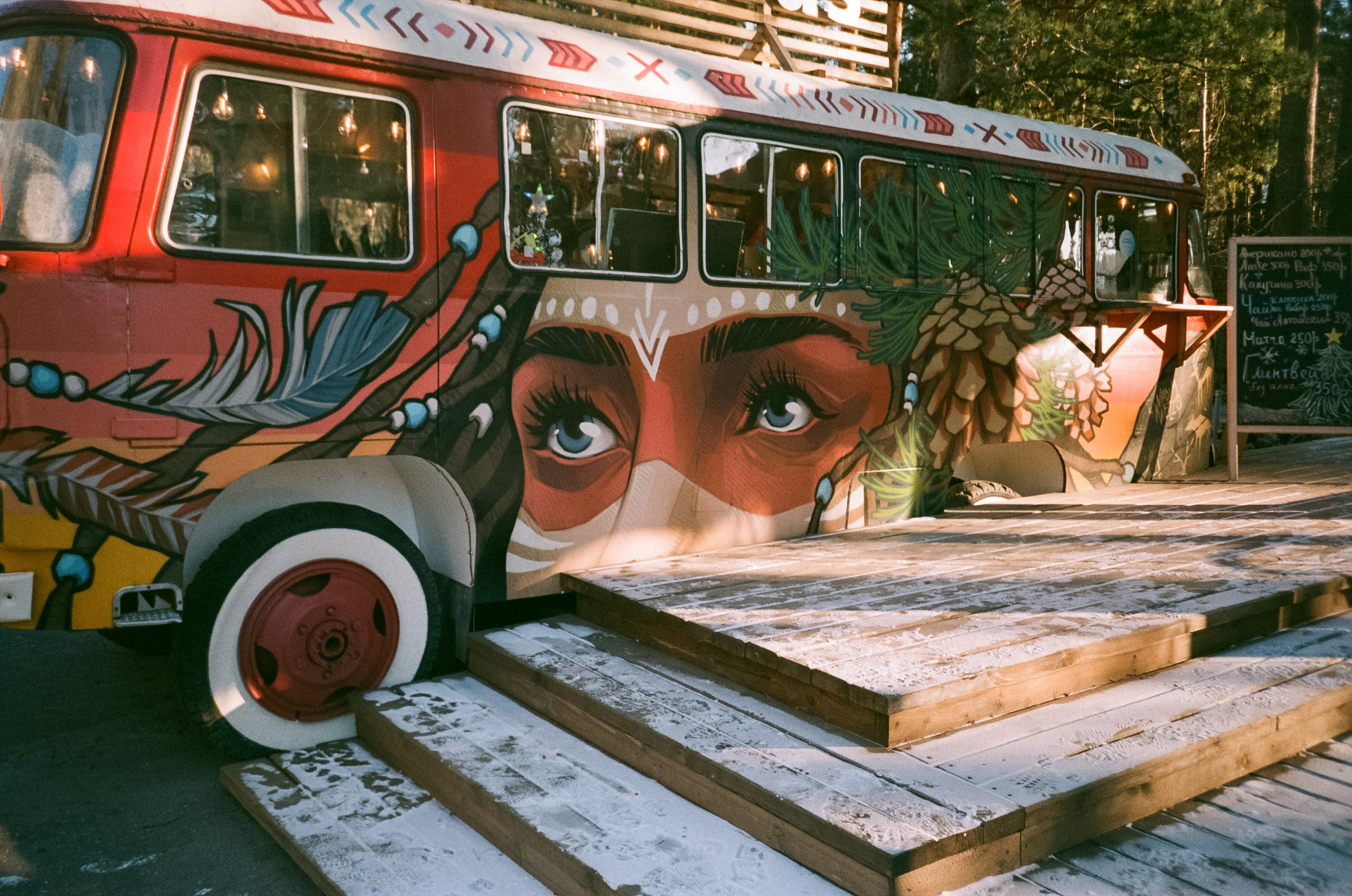 Семинская поляна, Бережок, Берель, CoffeBus / 12 декабря 2023 года (-2