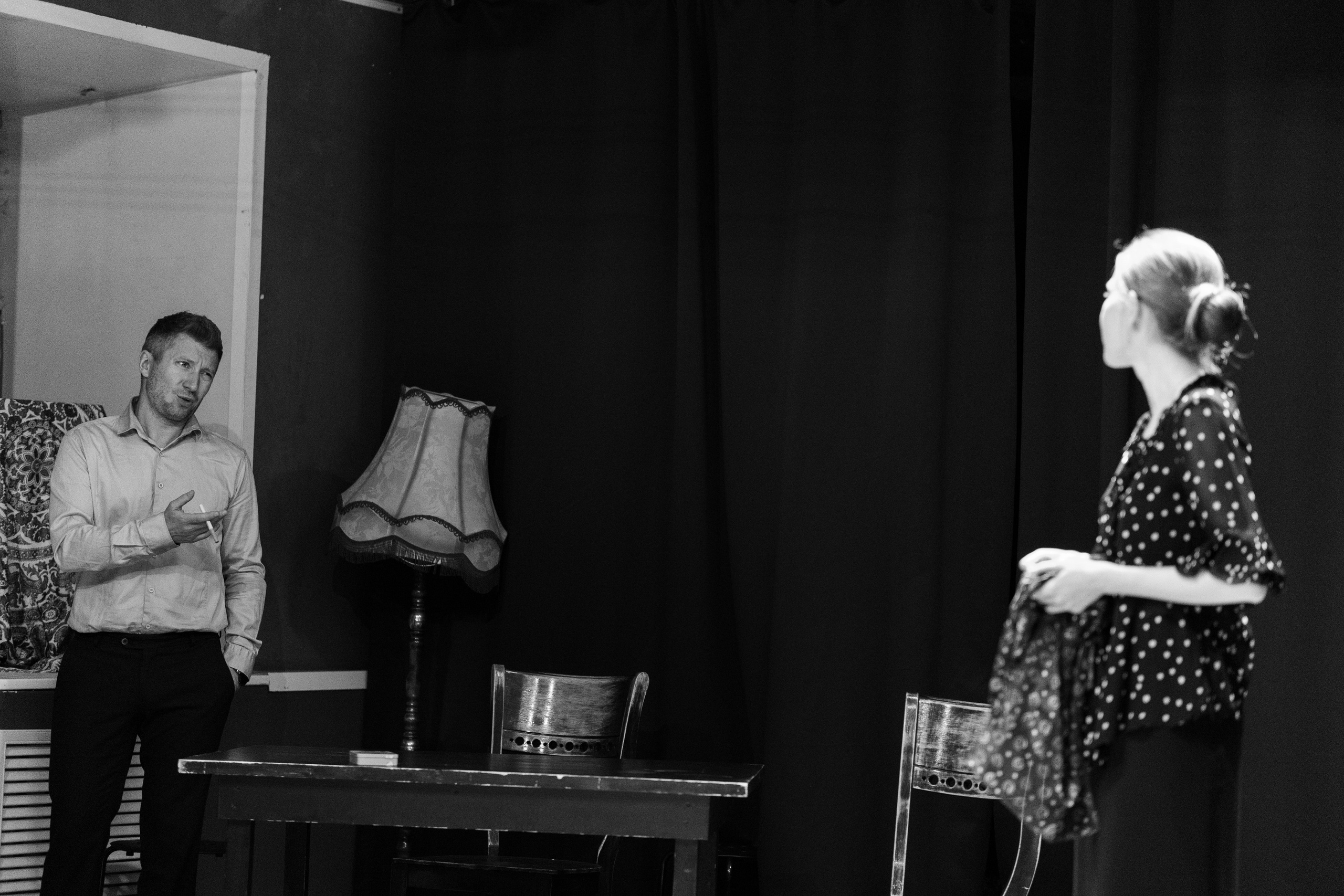 Спектакль «Пять вечеров». Репортажный и портретный фотограф Андрей Гаровский