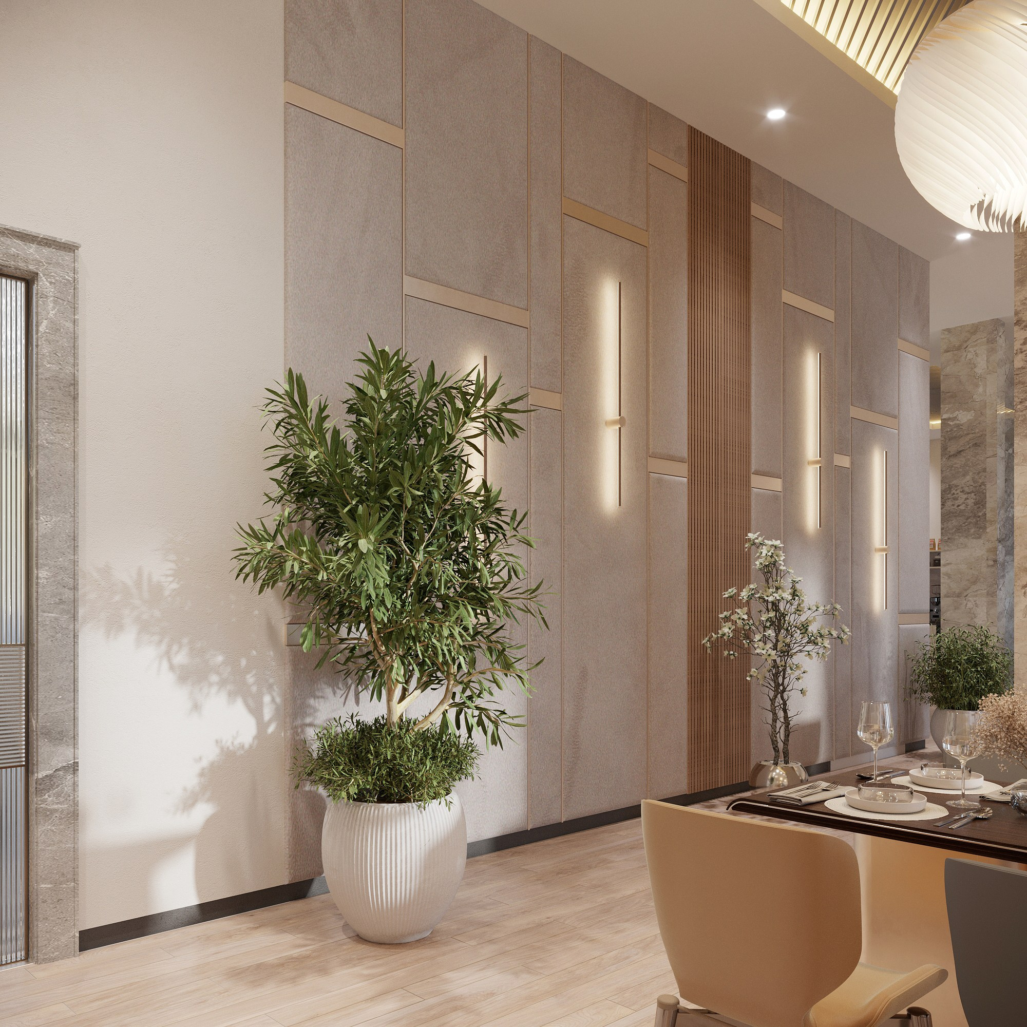 Холл отеля — дизайн и визуализация за 3 дня. 3Д Визуализация Интерьера и Архитектуры