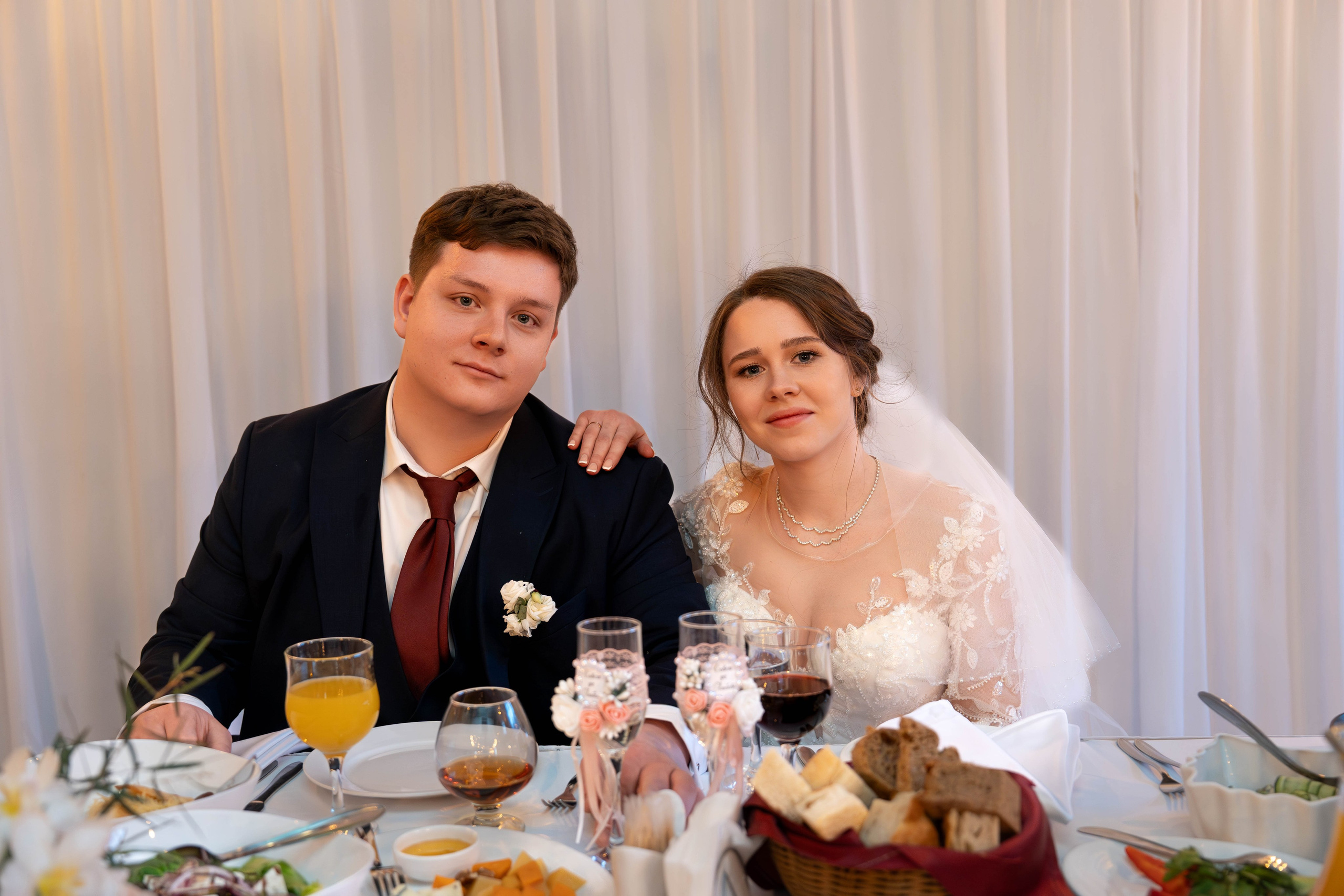 Приморский ЗАГС + прогулка + банкет. Семейный фотограф Светлана Сливчак