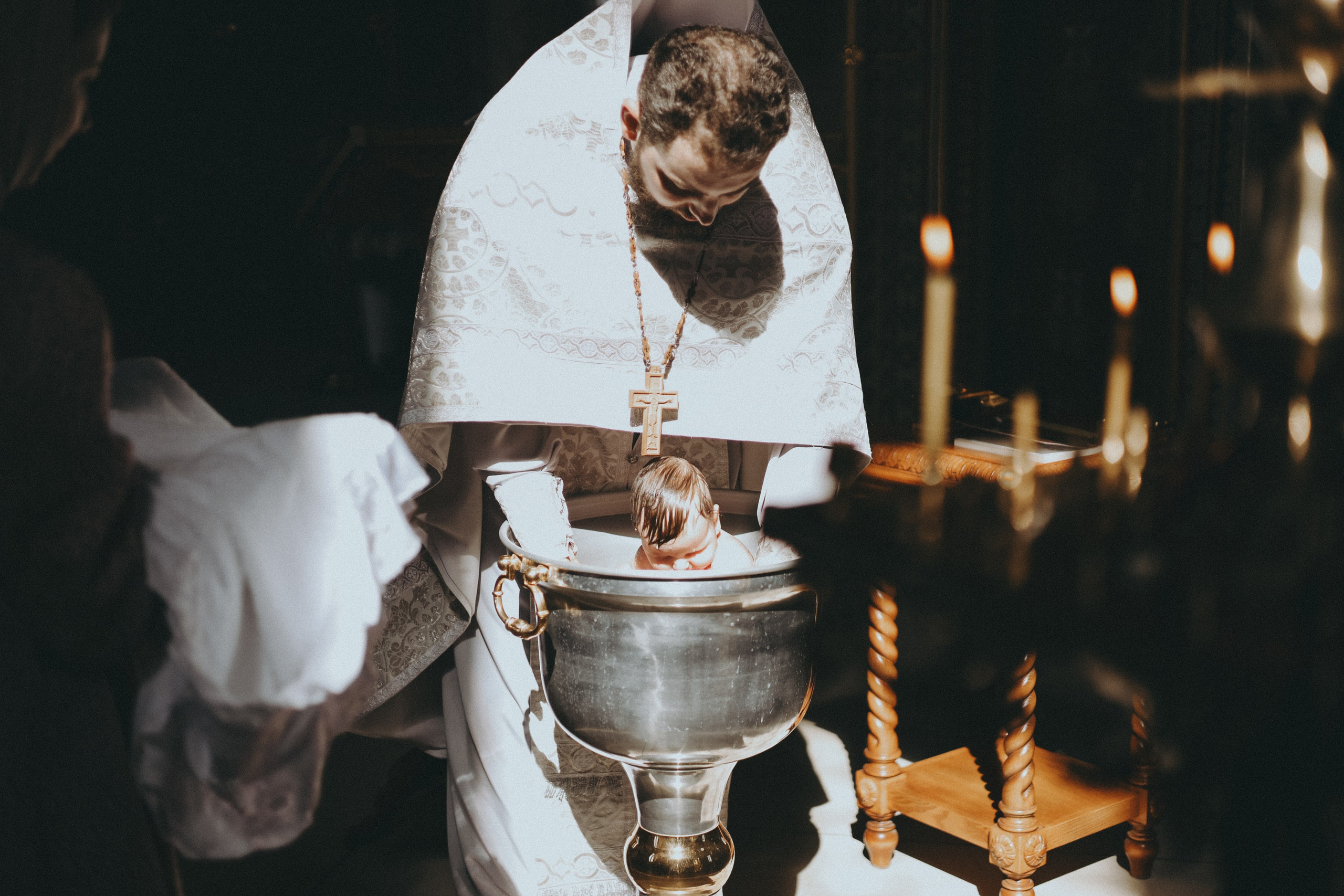 Крещение Агаты. Фотограф Мария Лаенко