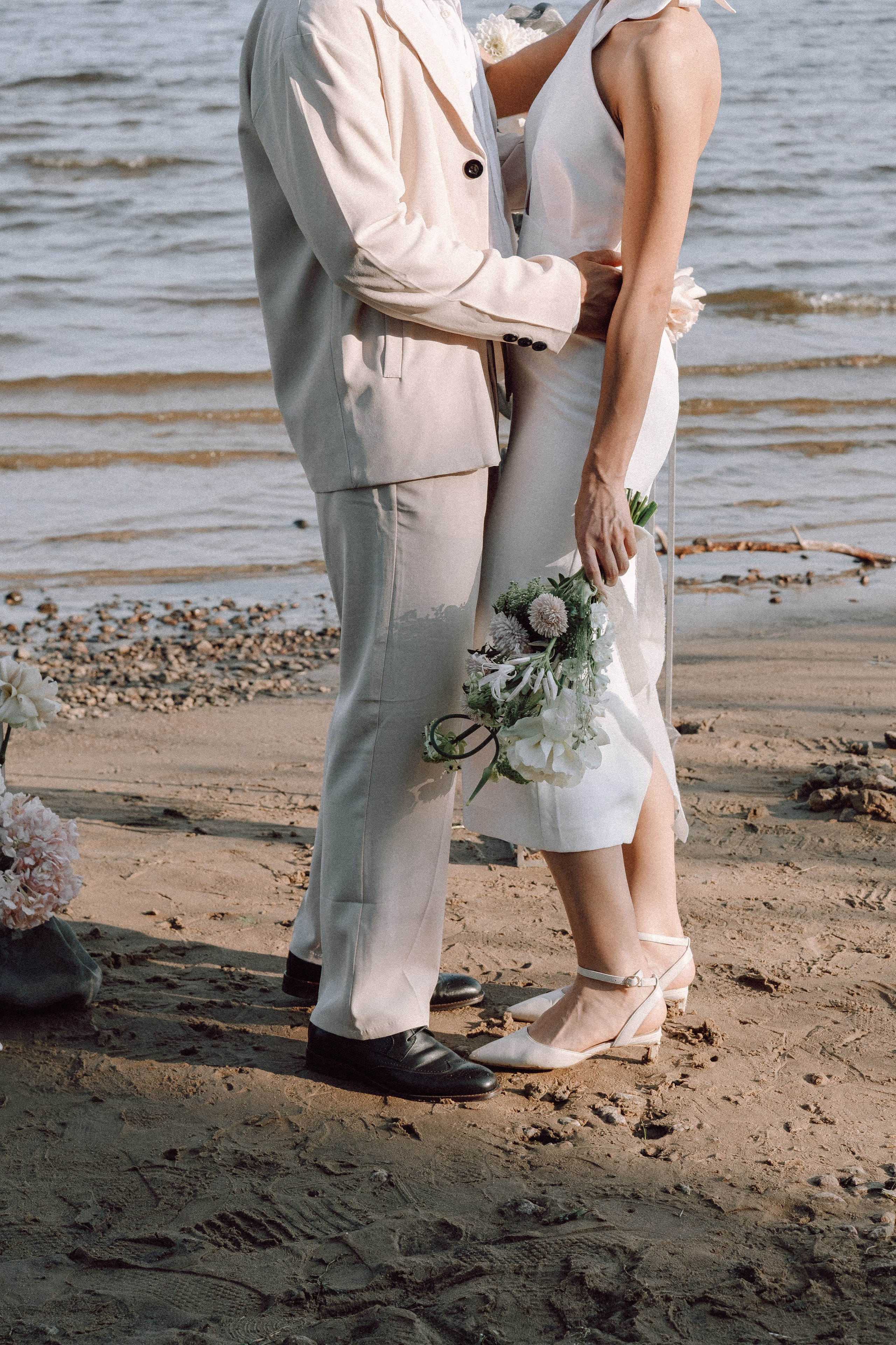 СВАДЕБНАЯ ФОТОСЕССИЯ ВЫЕЗДНОЙ ЦЕРЕМОНИИ (ФИНСКИЙ ЗАЛИВ). Профессиональный фотограф, Санкт-Петербург — Виктория Богомолова