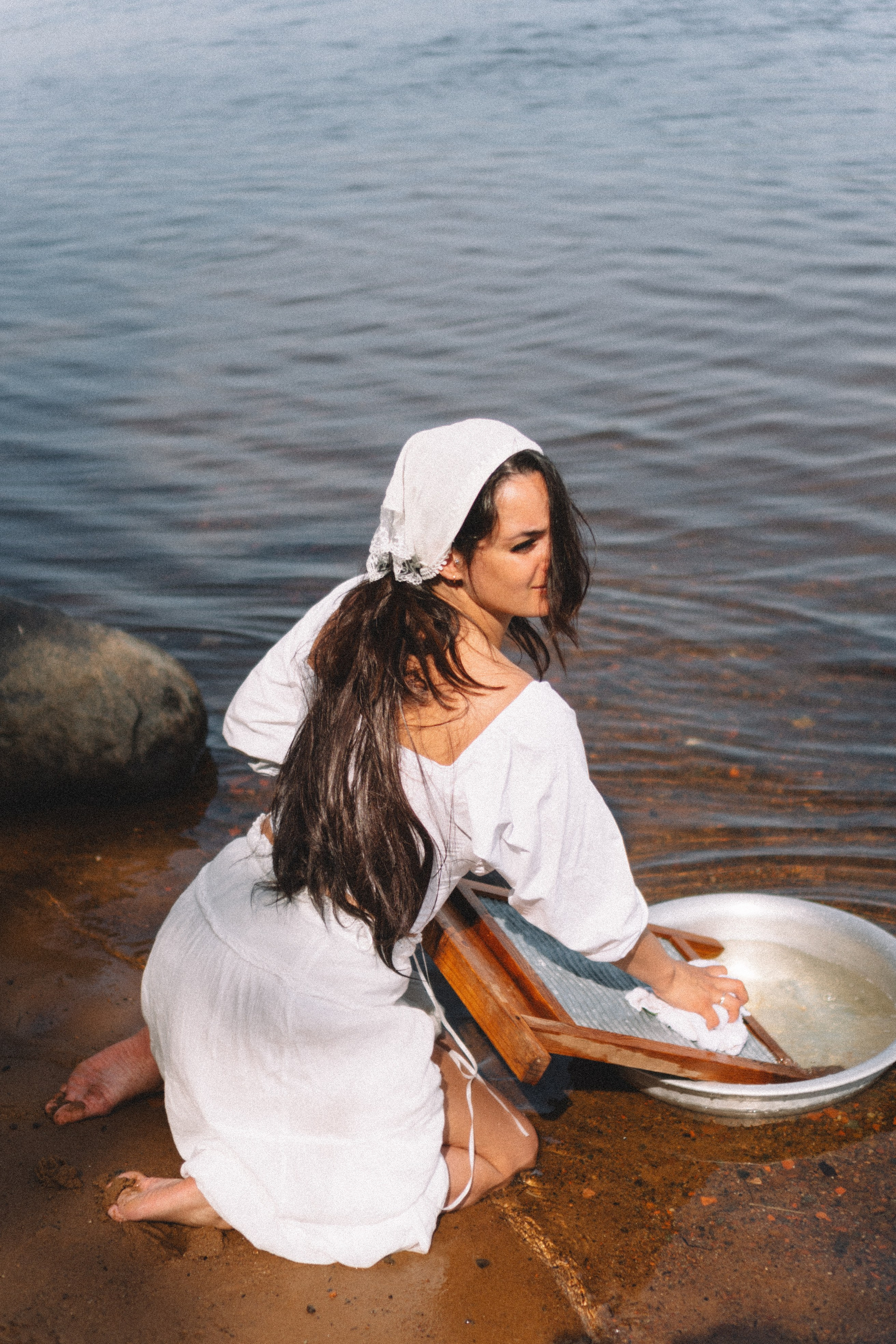 СТИРКА НА РЕКЕ. Профессиональный фотограф, Санкт-Петербург — Виктория Богомолова