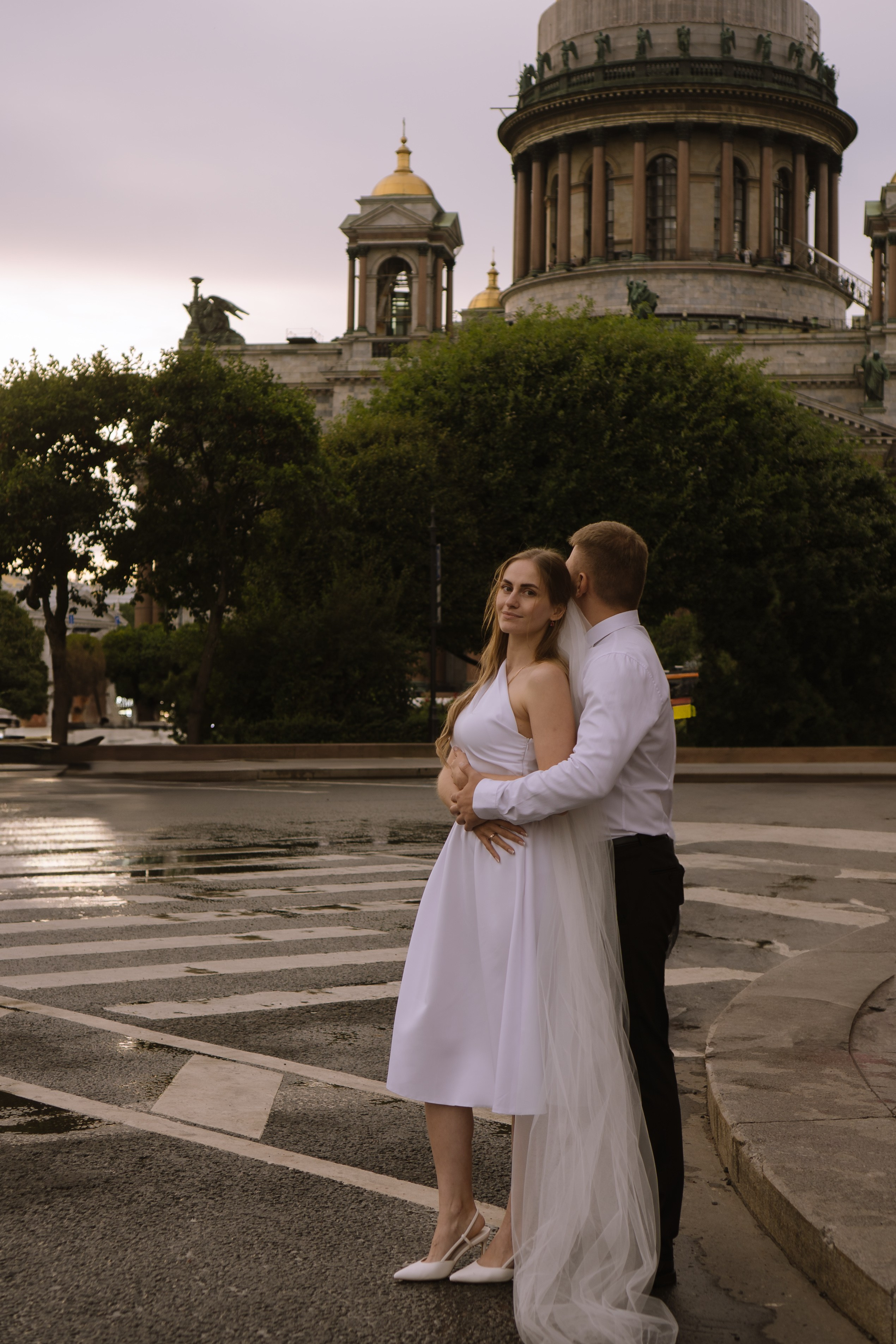СВАДЕБНАЯ СЬЕМКА С ИСАКИЕВСКИМ СОБОРОМ, АСТОРИЯ И ЗАКОНОДАТЕЛЬНОЕ СОБРАНИЕ. Профессиональный фотограф, Санкт-Петербург — Виктория Богомолова