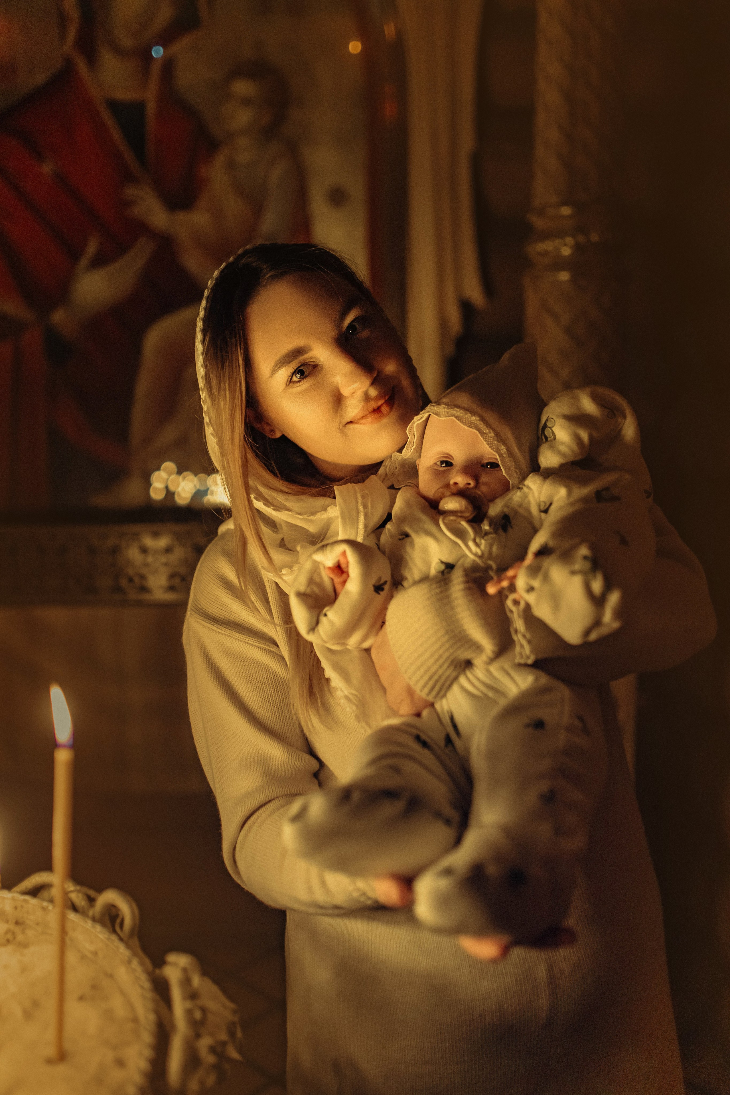 Крещение Эмилии, храм Святой Троицы, ноябрь 25