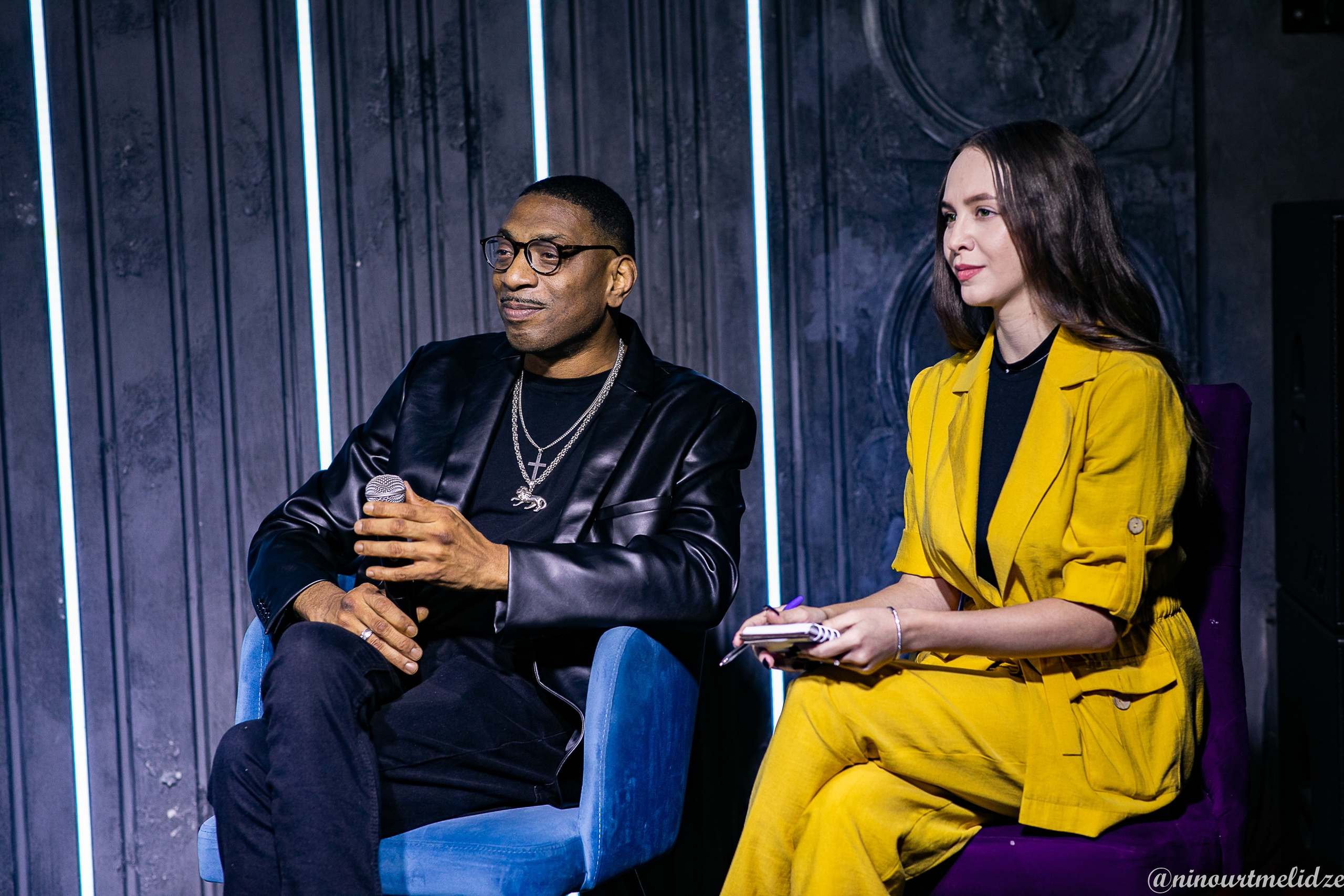 Пресс конференция Kevin Maccoy. Art photographer Nino