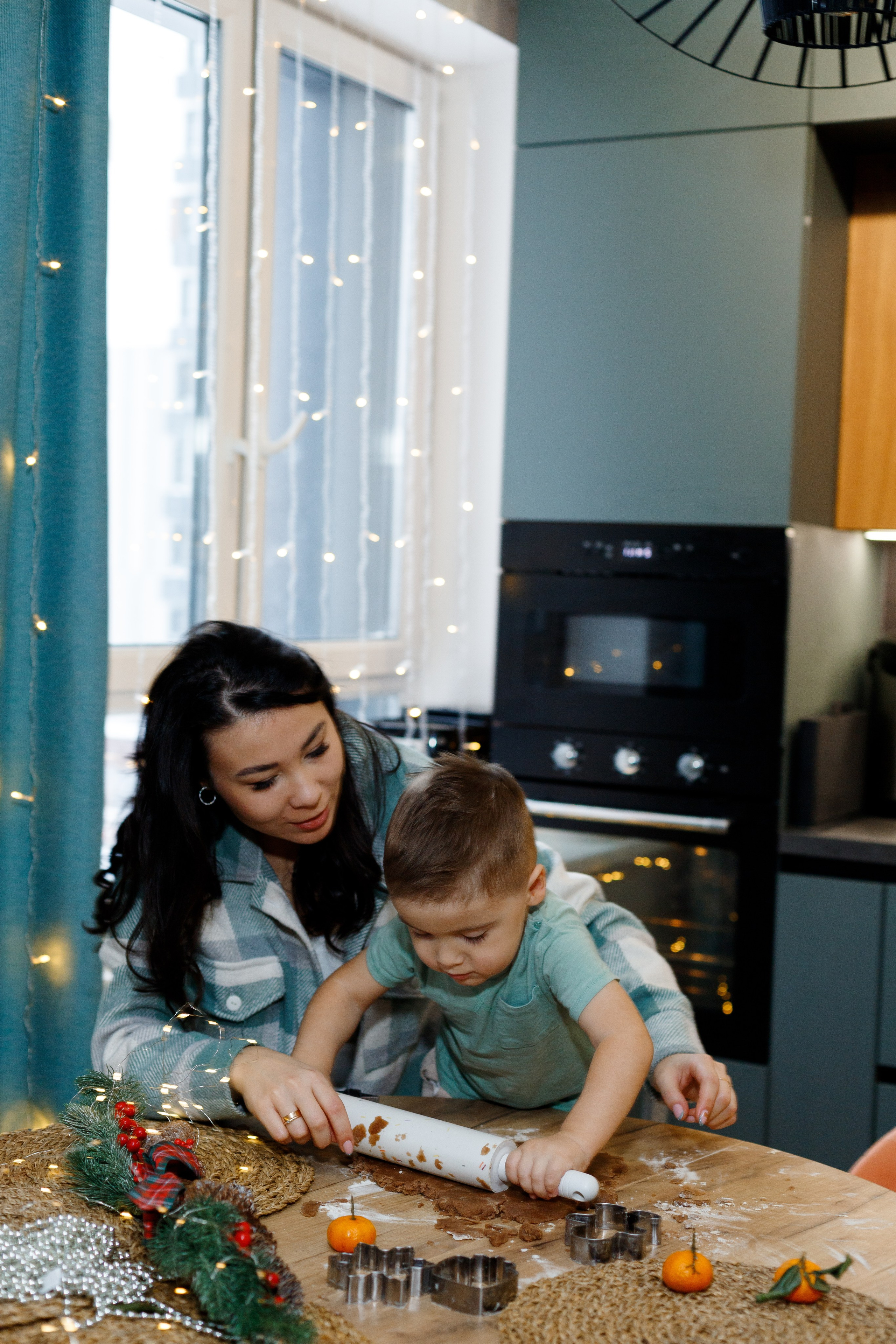 Предновогодняя домашняя фотосессия. Фотограф Александра Сыщенко