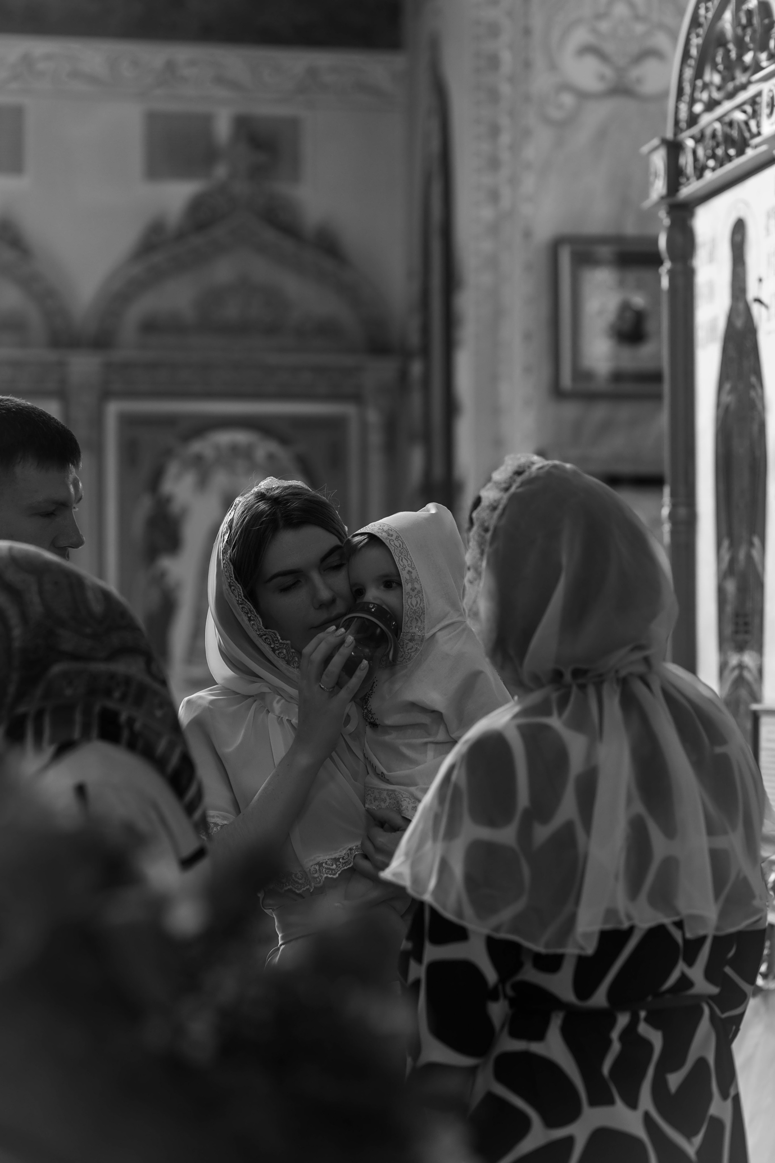 Таинство Крещения Даниила. Фотограф Сальск Катерина