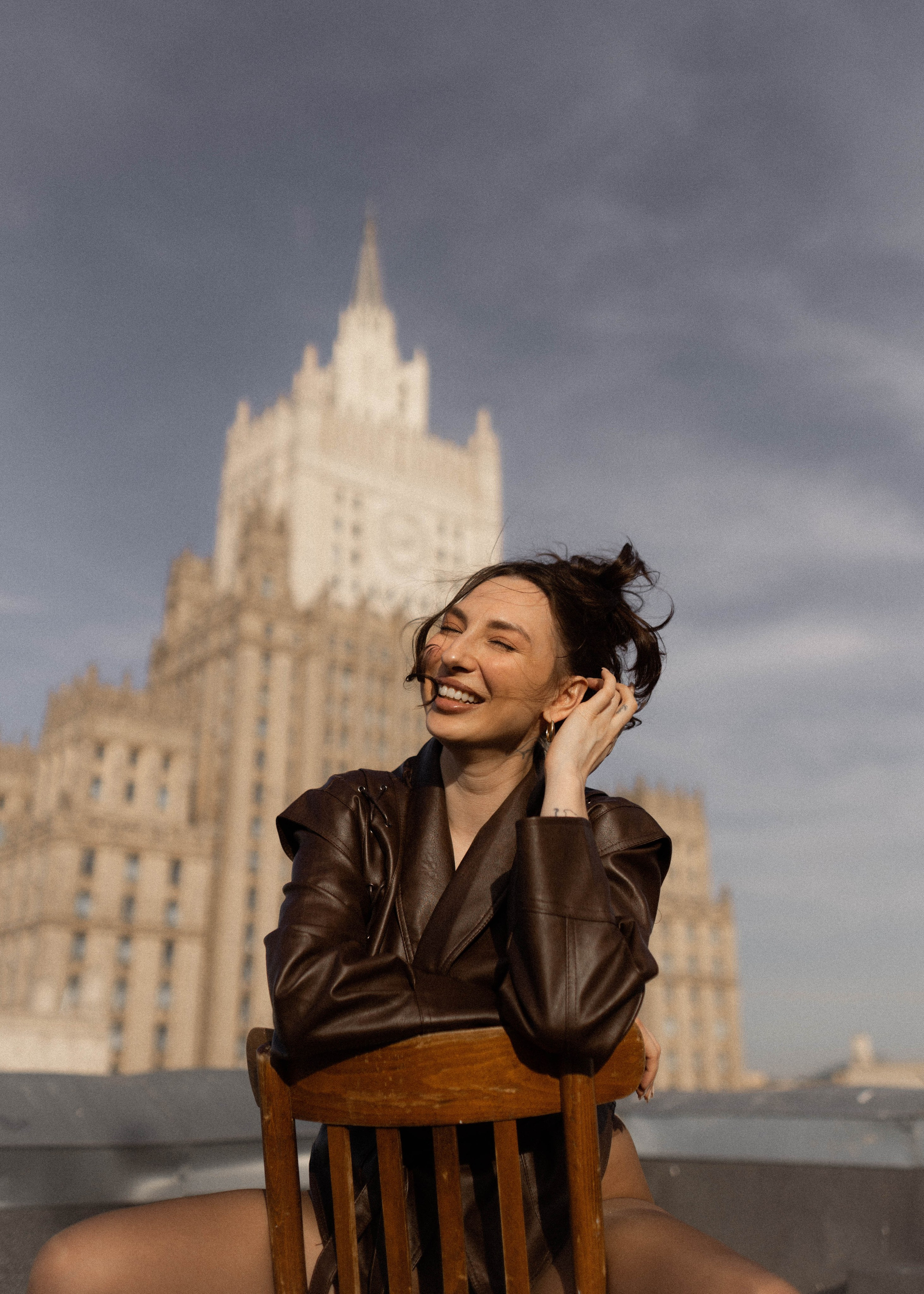 На крыше. Женский и свадебный фотограф Анастасия Митрохина