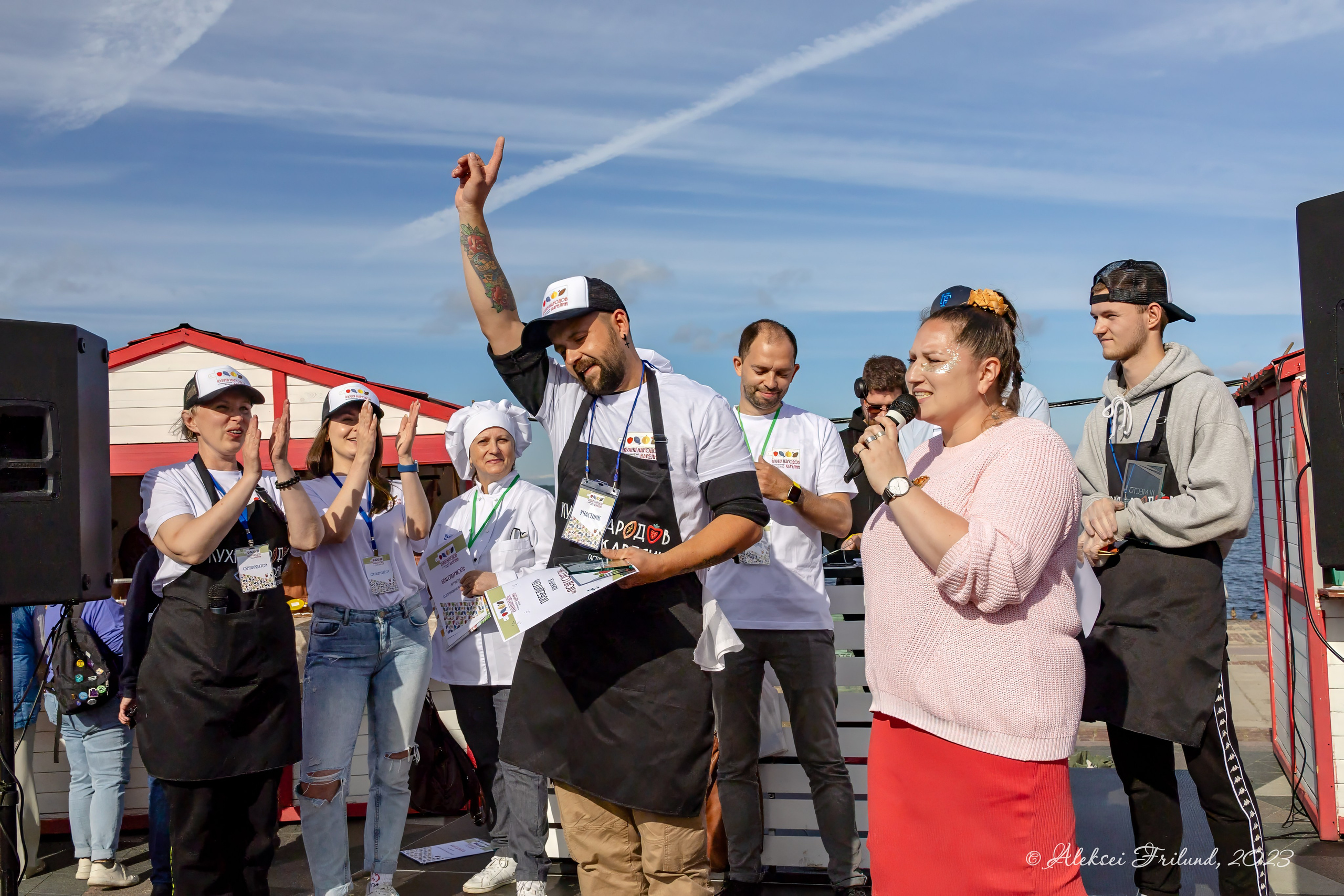 Первый гастрономический фестиваль «Кухня народов Карелии» (2023 г.). Аэросъемка. Фото и Видео в Карелии. Алексей Фрилунд