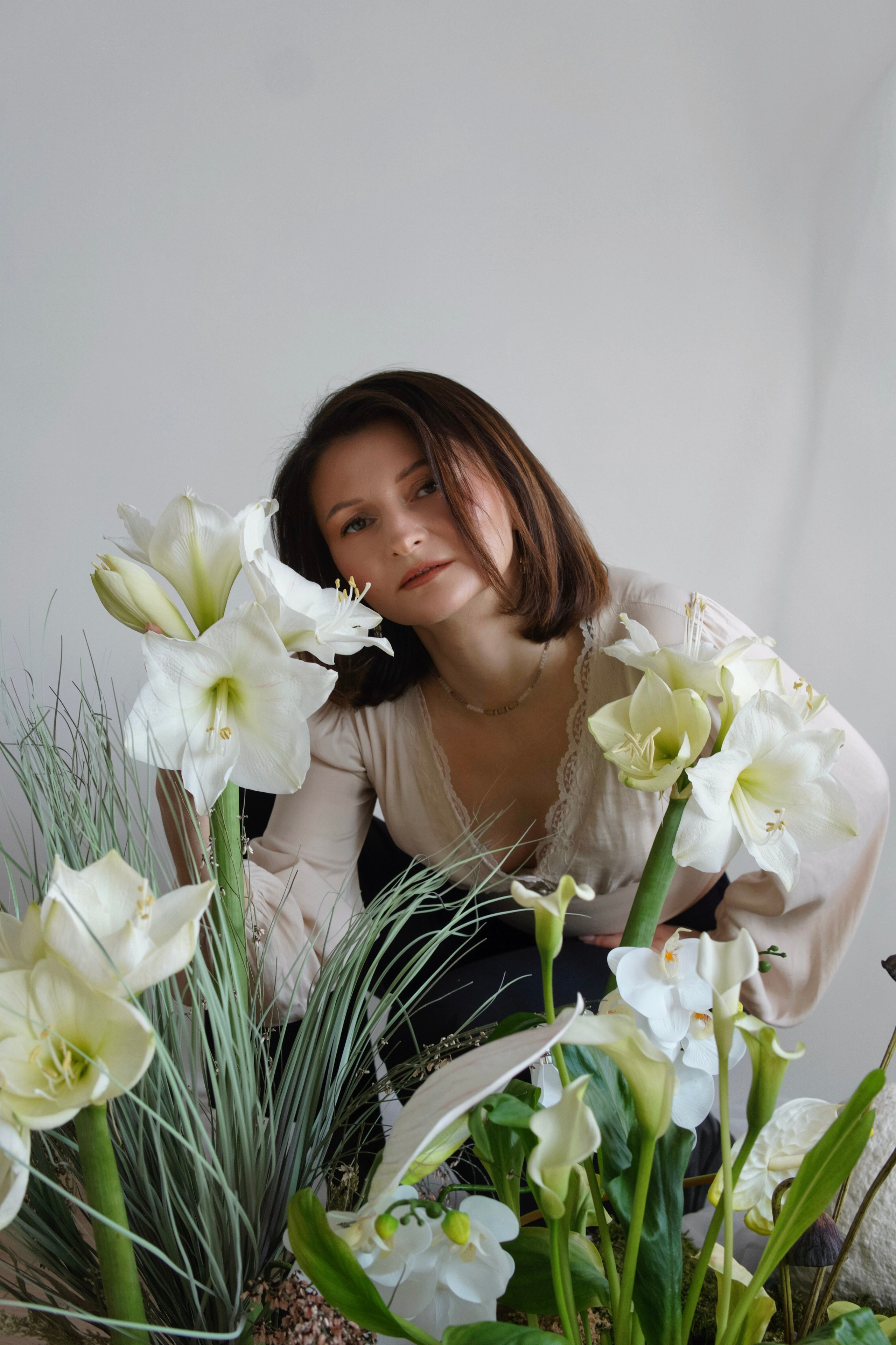 Катя, фотосессия с цветами. Фотограф в Минске Света Григорьева