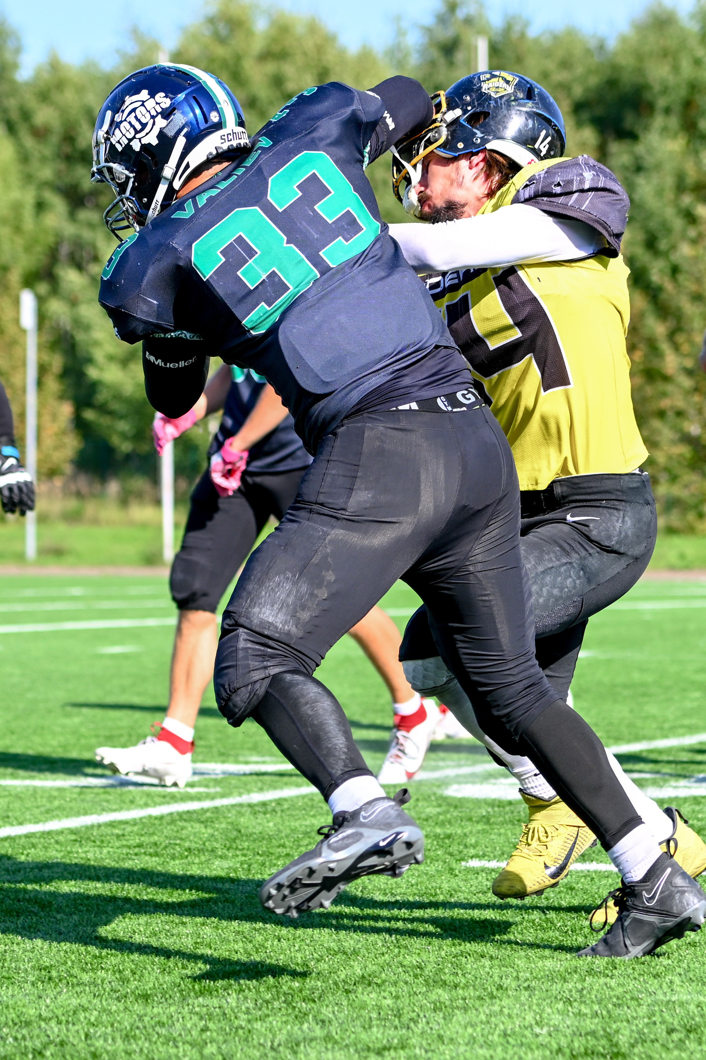 Американский футбол. Спортивный и репортажный фотограф в Казани Вячеслав Сатонин