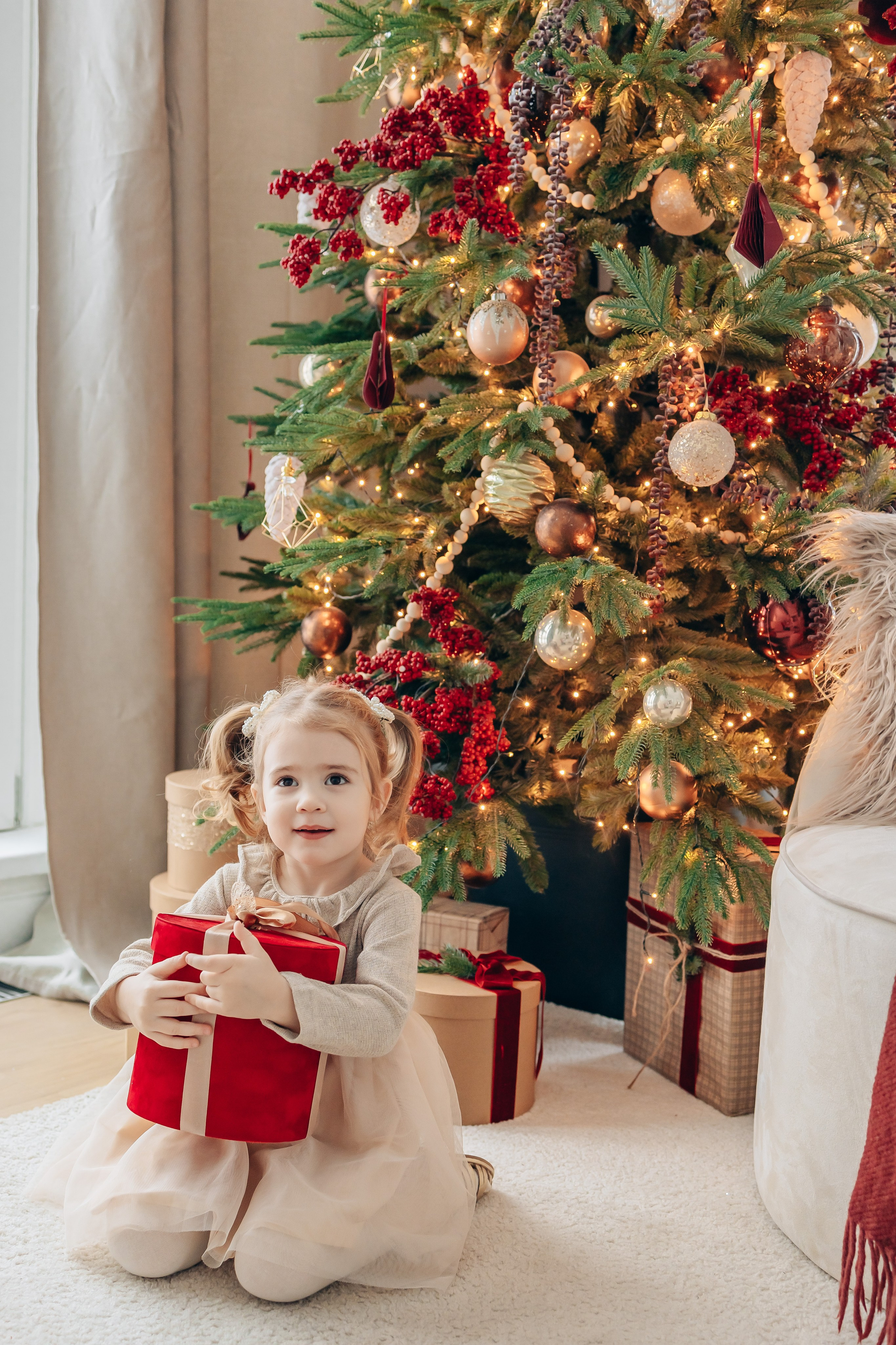 Новый год в студии. Фотограф Алена Малинина в Санкт-Петербурге Пушкин Питер СПб Семейные и детские фотосессии