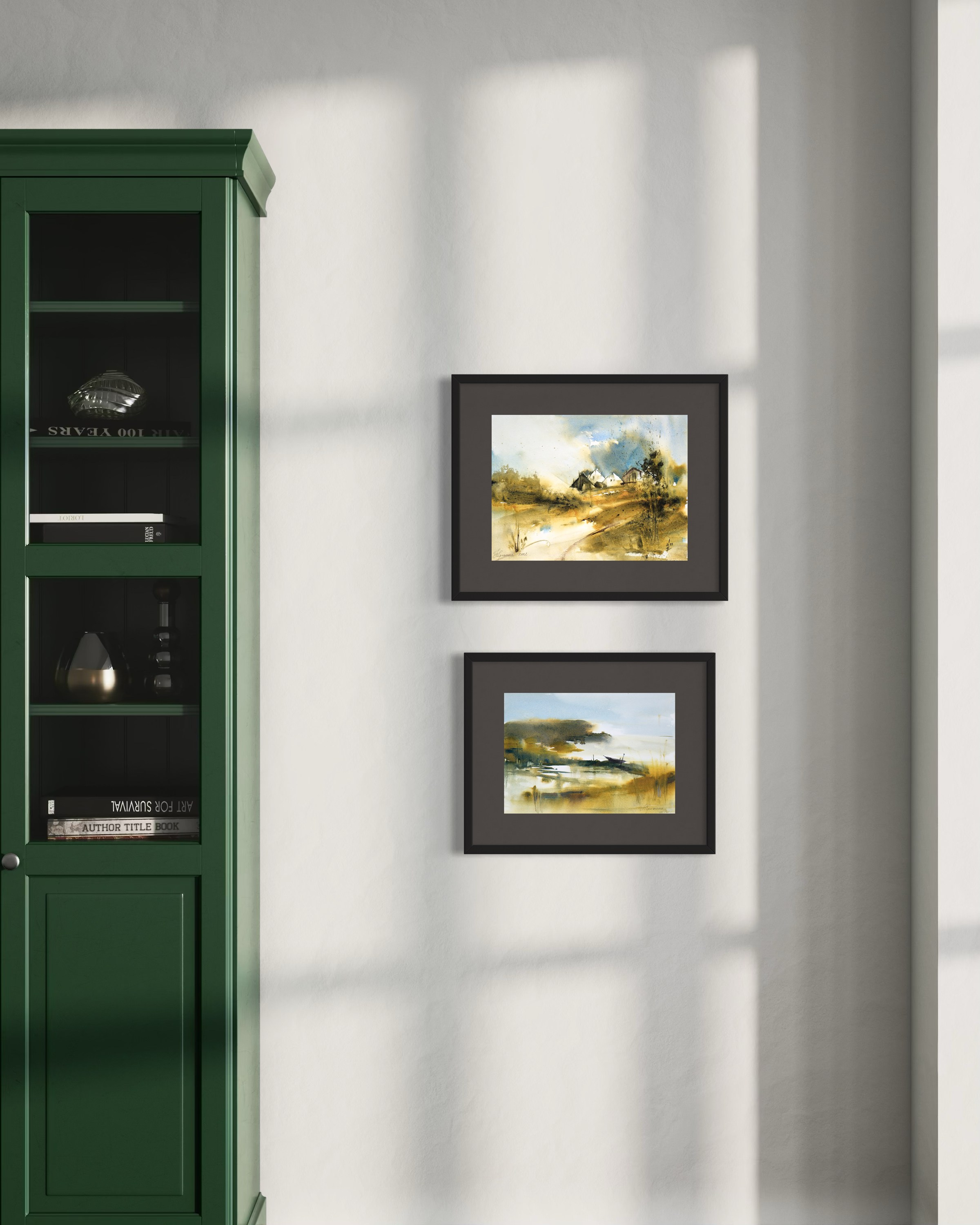 Пейзаж 3 серии ОРАНЖЕВЫЙ (29×39 см) 7 000 р. ГАЛЕРЕЯ