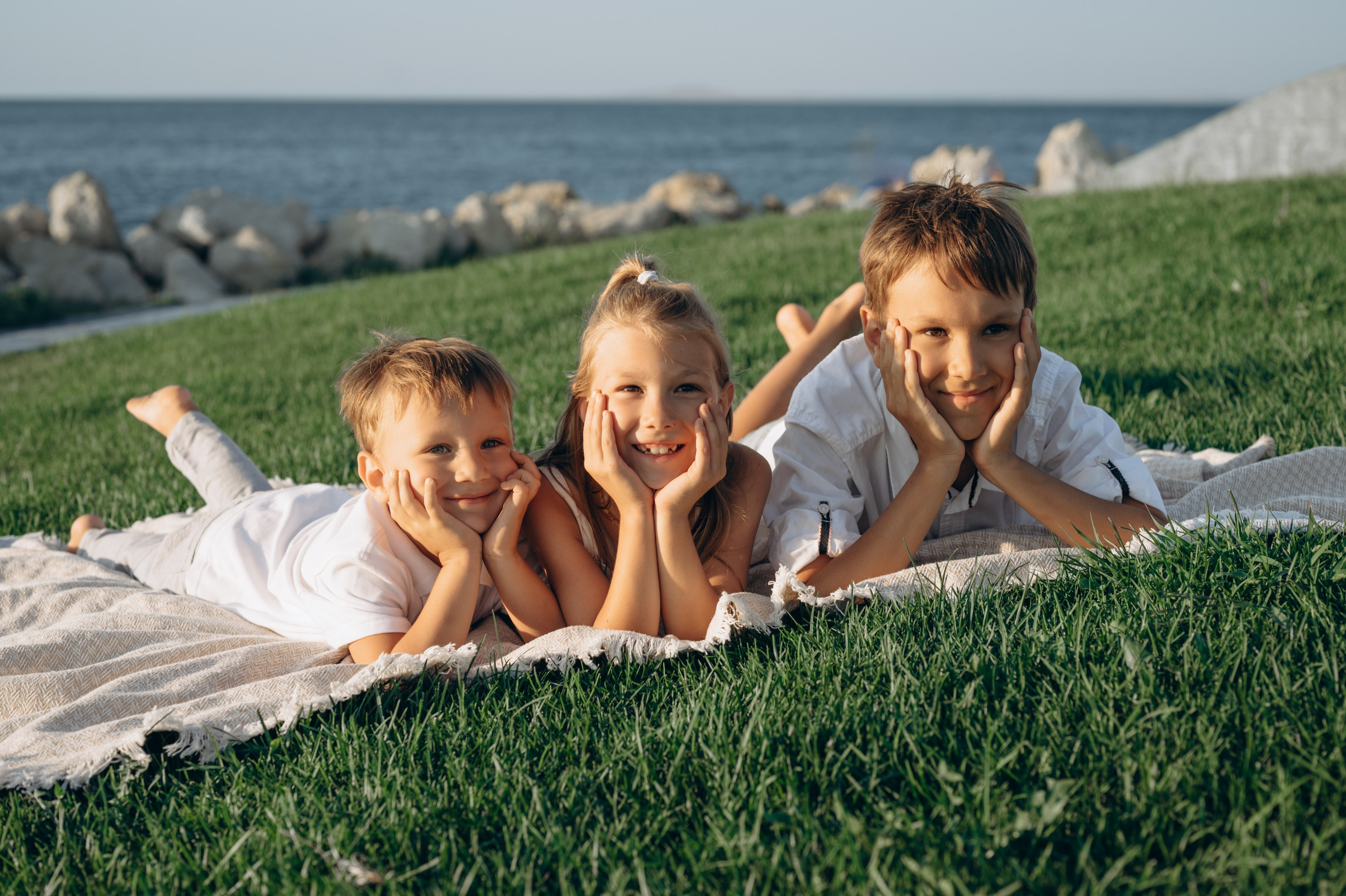 Сергей, Елена, Ваня, Даша и Паша. Фотограф Горбенко Анна