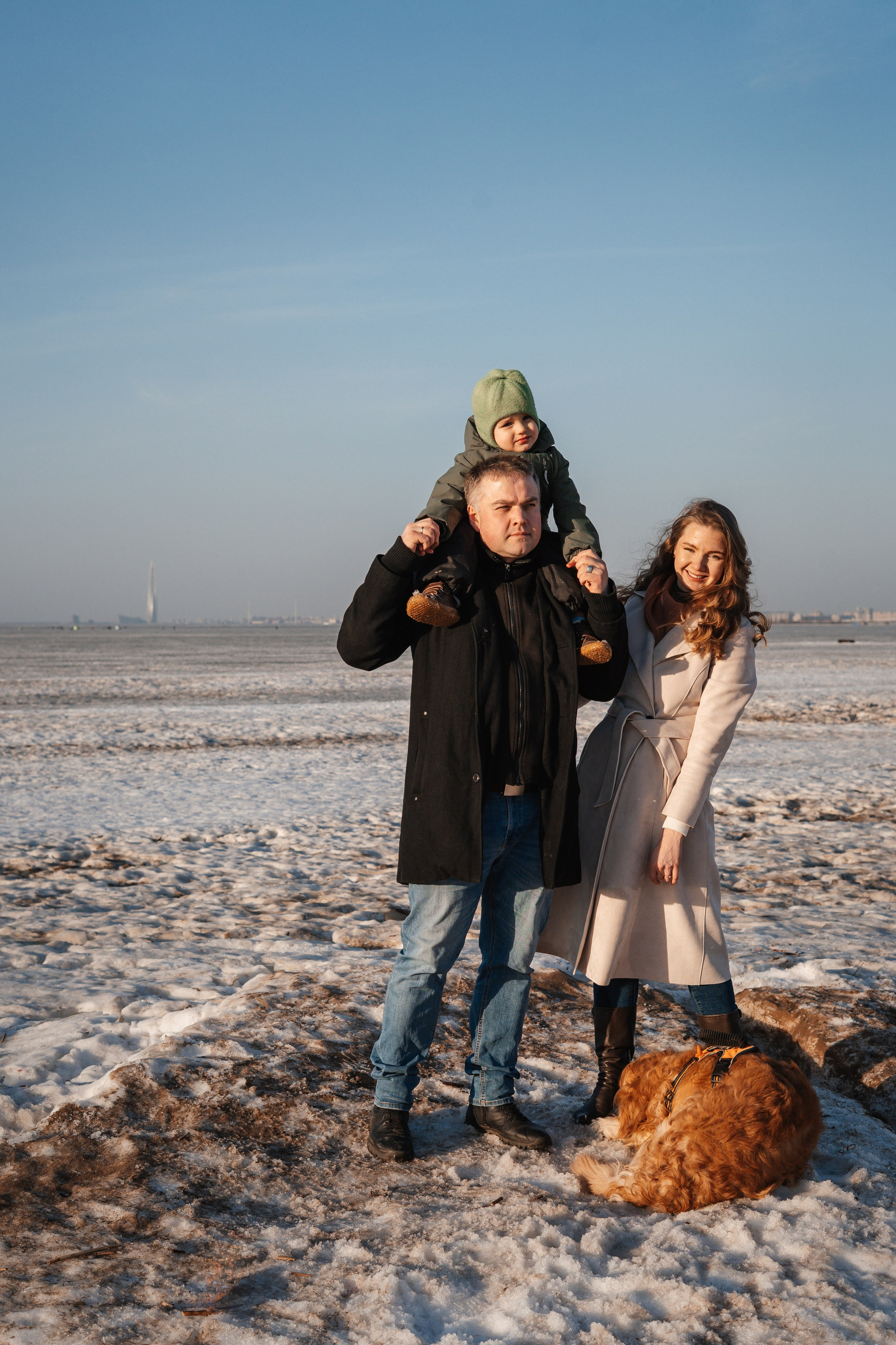 Семейная съемка на улице. Семейный и детский фотограф в Санкт-Петербурге Анна Никитина
