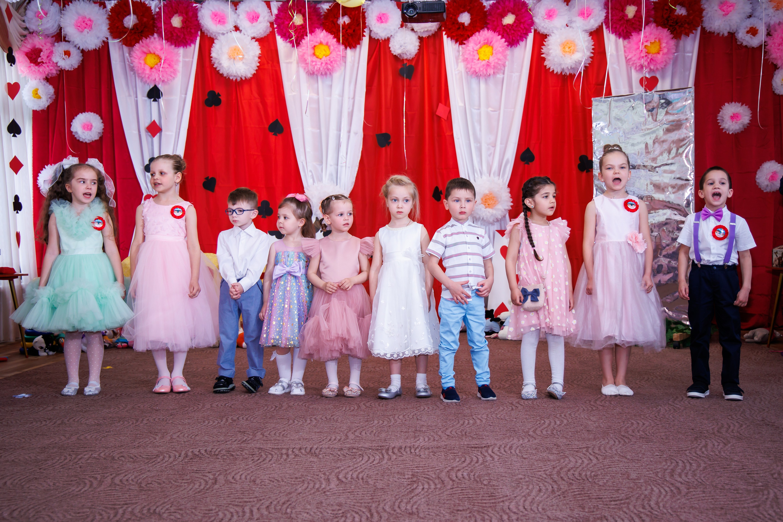Сьемка праздников в детском саду. Профессиональная фото и видеосъемка. Москва
