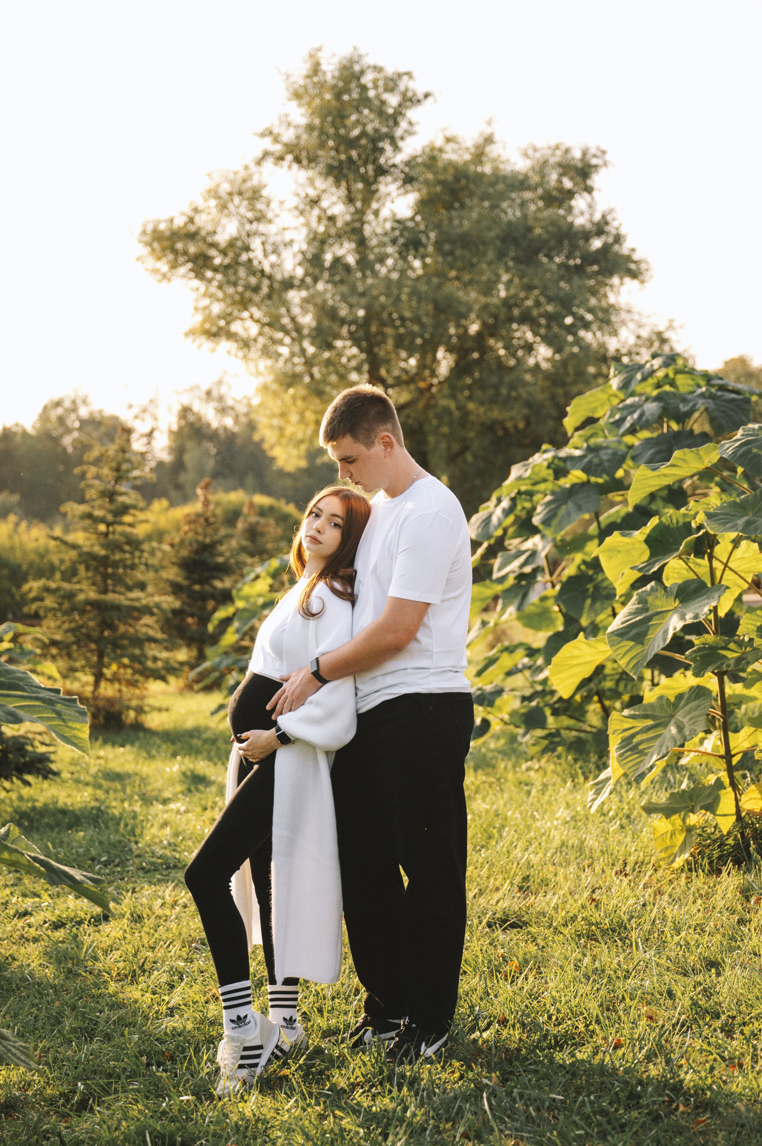 Фотосессия на закате в Гребнево. Свадебный и семейный фотограф Виктория Носачёва. Щелково, Москва и МО