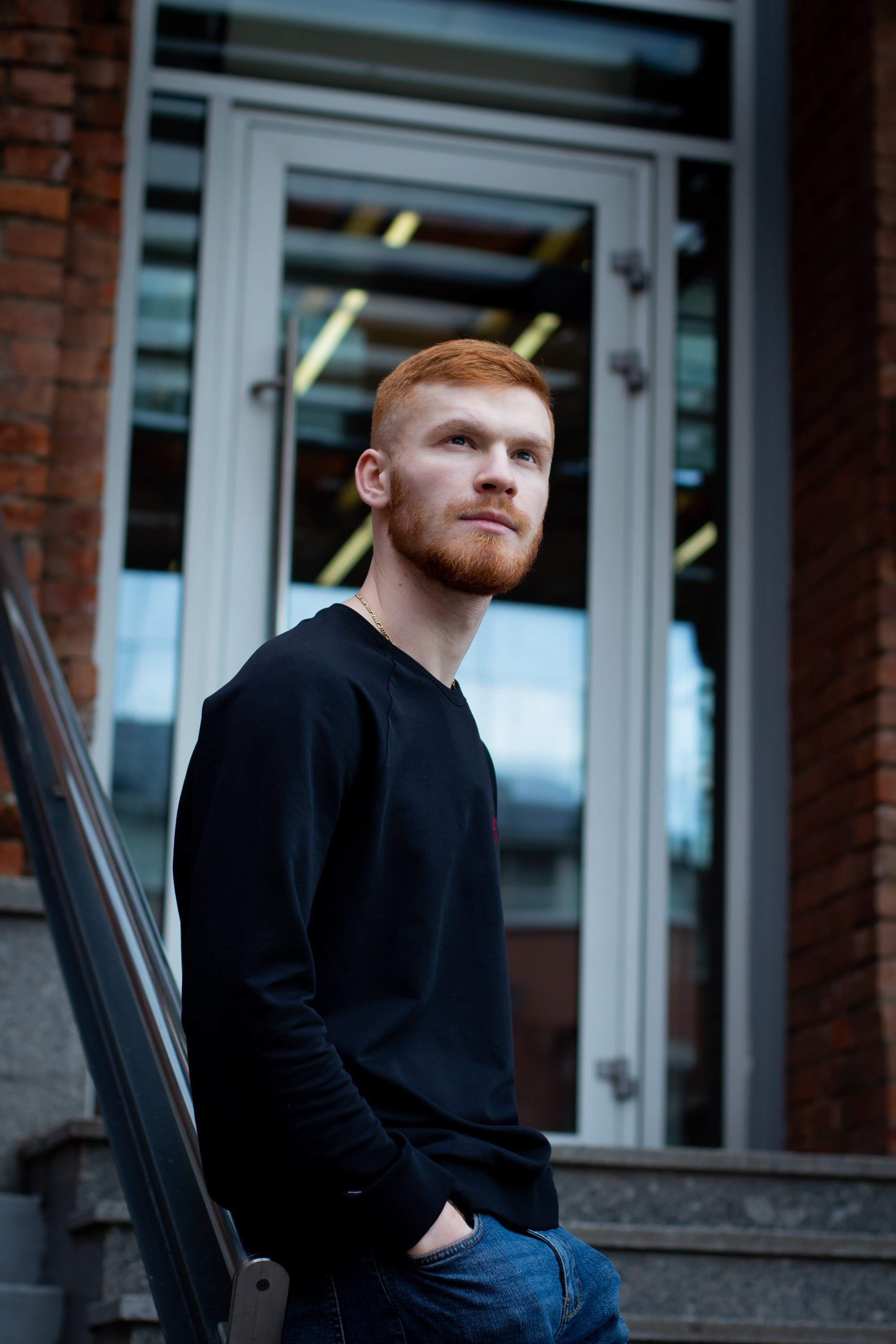 Мужской портрет. Фотограф Мария Згонник