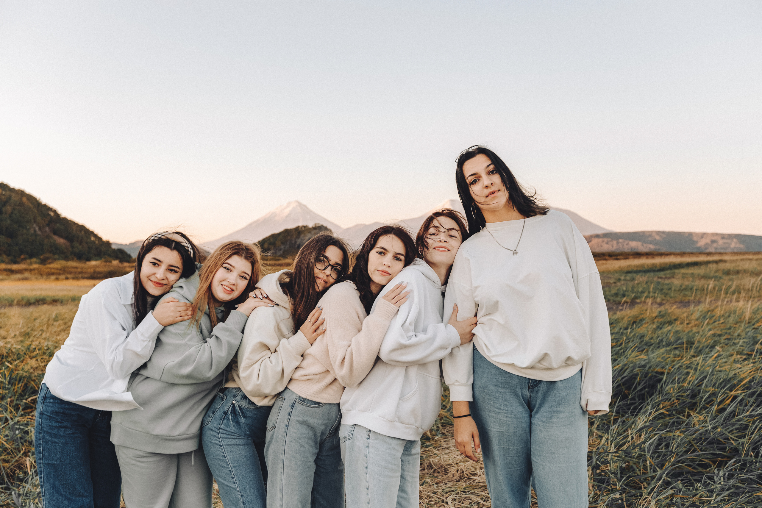 Школьная фотосессия на океане