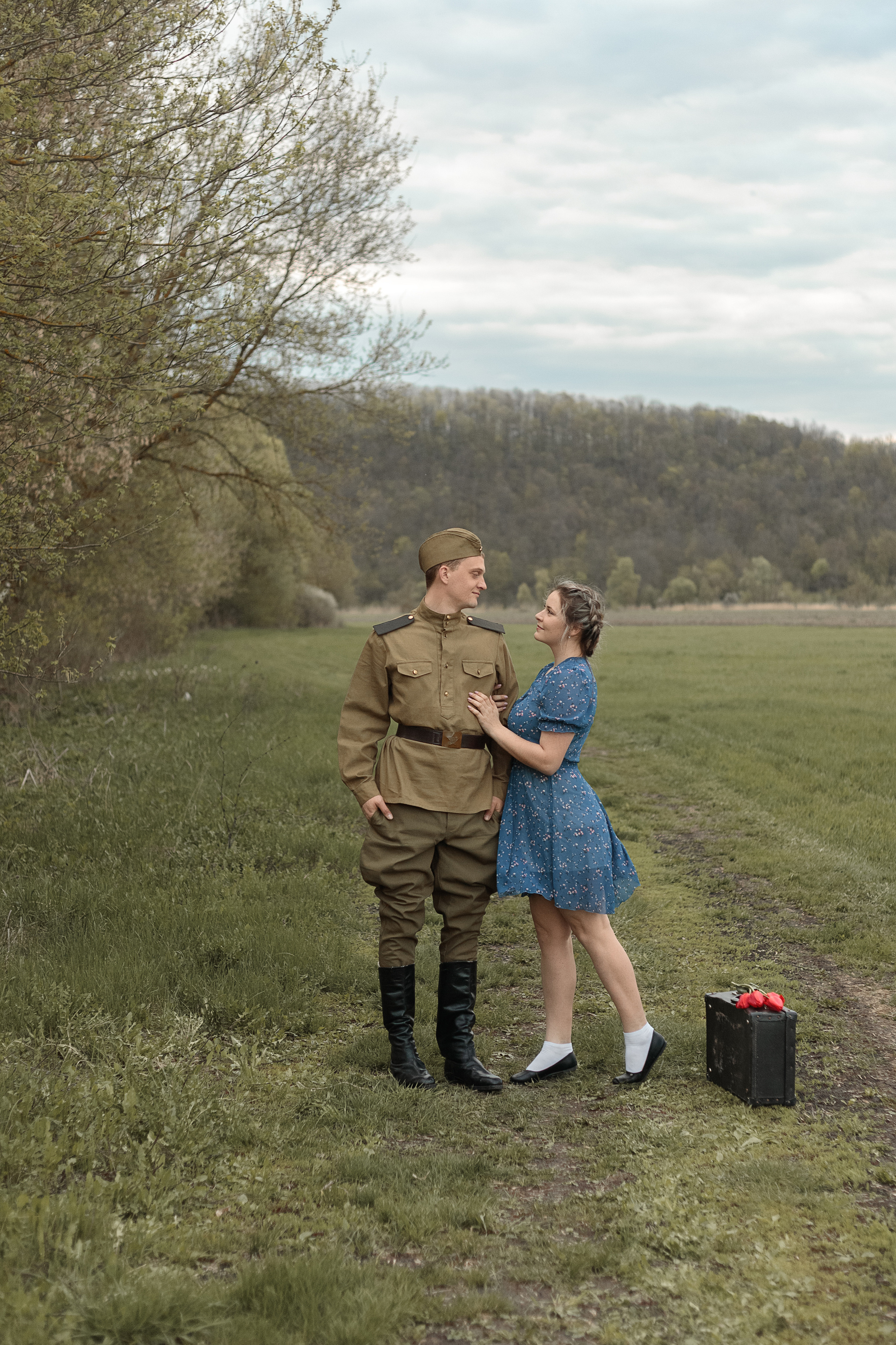 Коля и Кристина. День Победы. Фотограф Елена Каверина | Белгород — Короча |