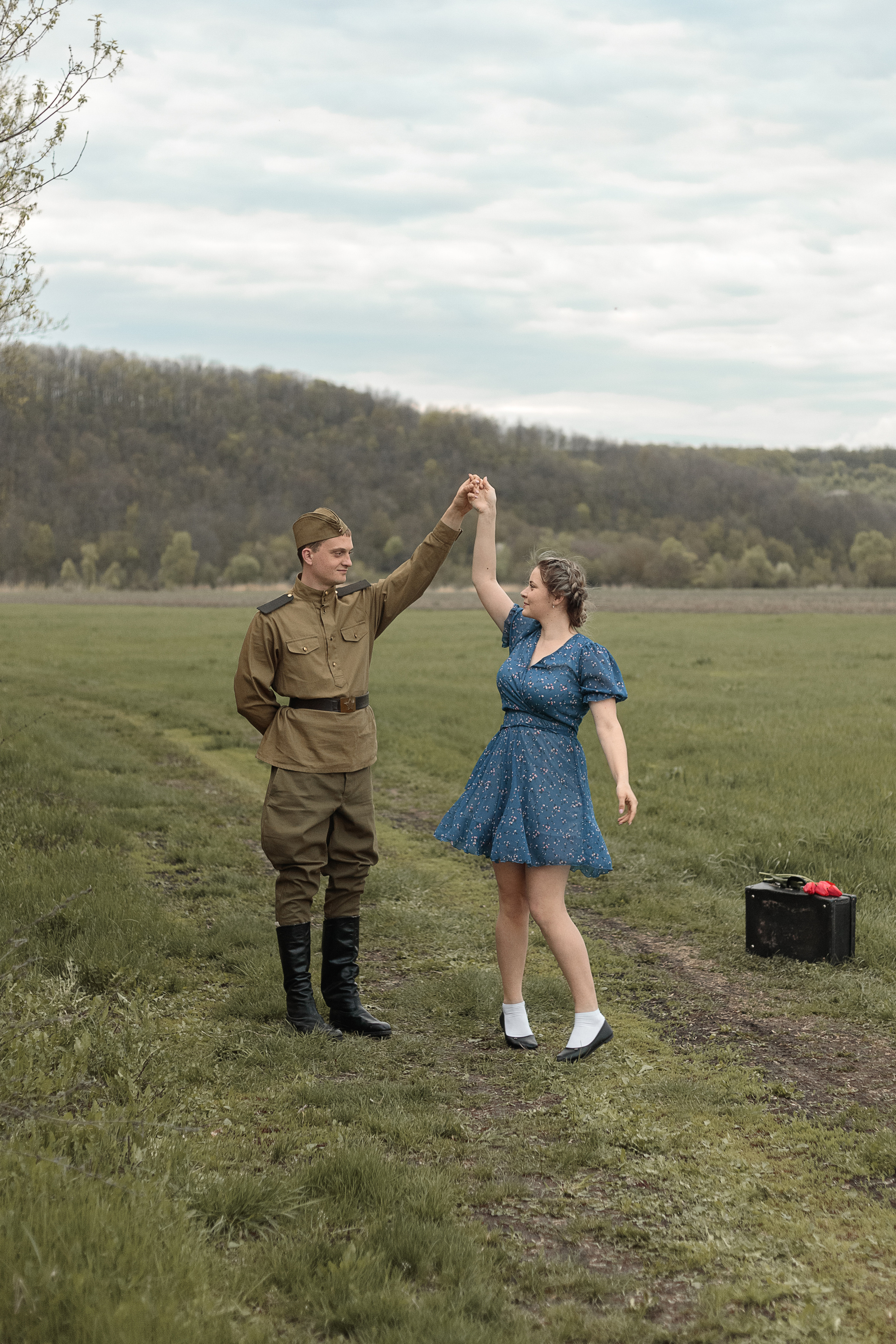 Коля и Кристина. День Победы. Фотограф Елена Каверина | Белгород — Короча |